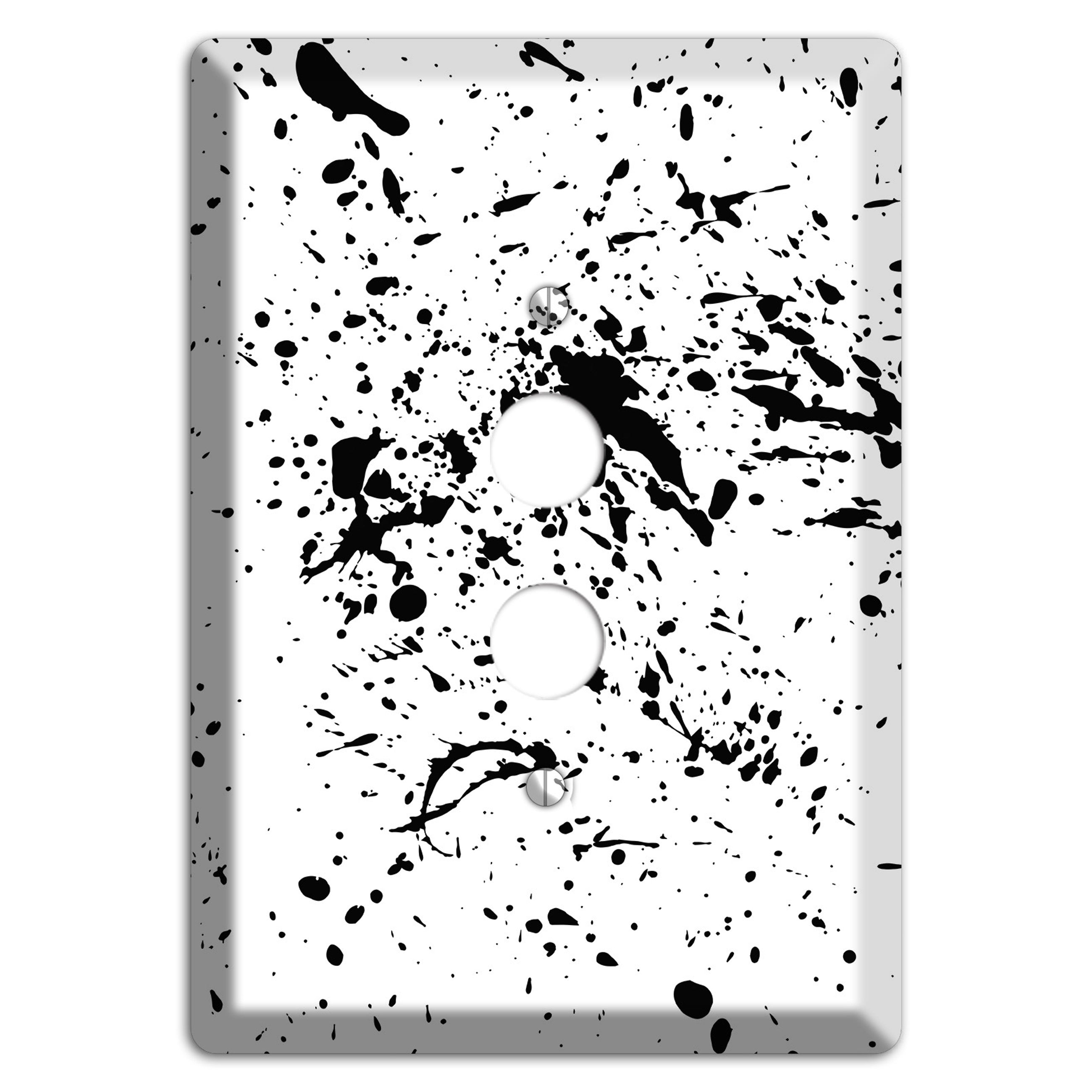 Ink Splash 4 1 Pushbutton Wallplate