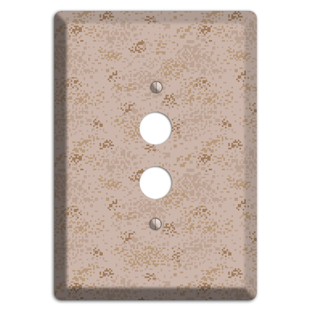 Marpat Desert Camo 1 Pushbutton Wallplate