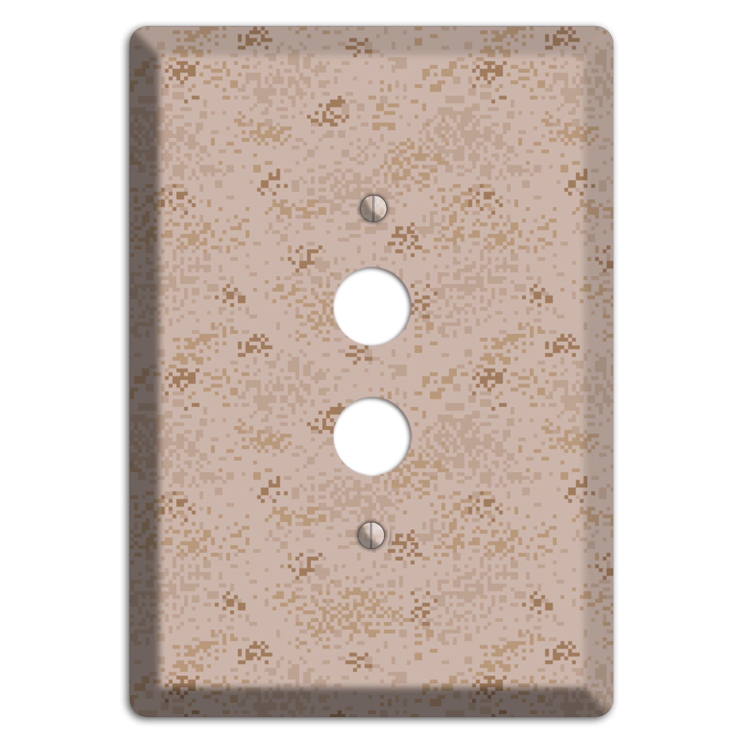 Marpat Desert Camo 1 Pushbutton Wallplate
