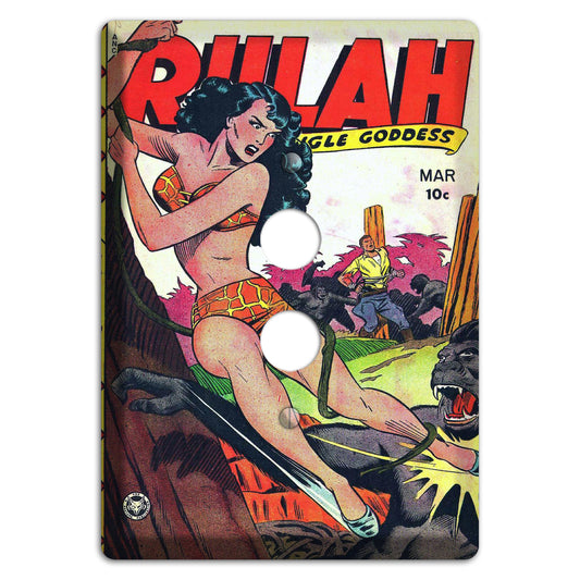 Rulah Goddess Vintage Comics 1 Pushbutton Wallplate