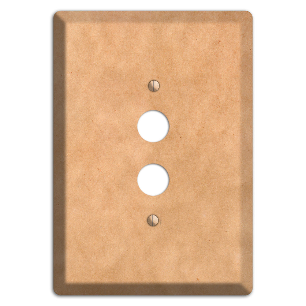 Aged Paper 10 1 Pushbutton Wallplate