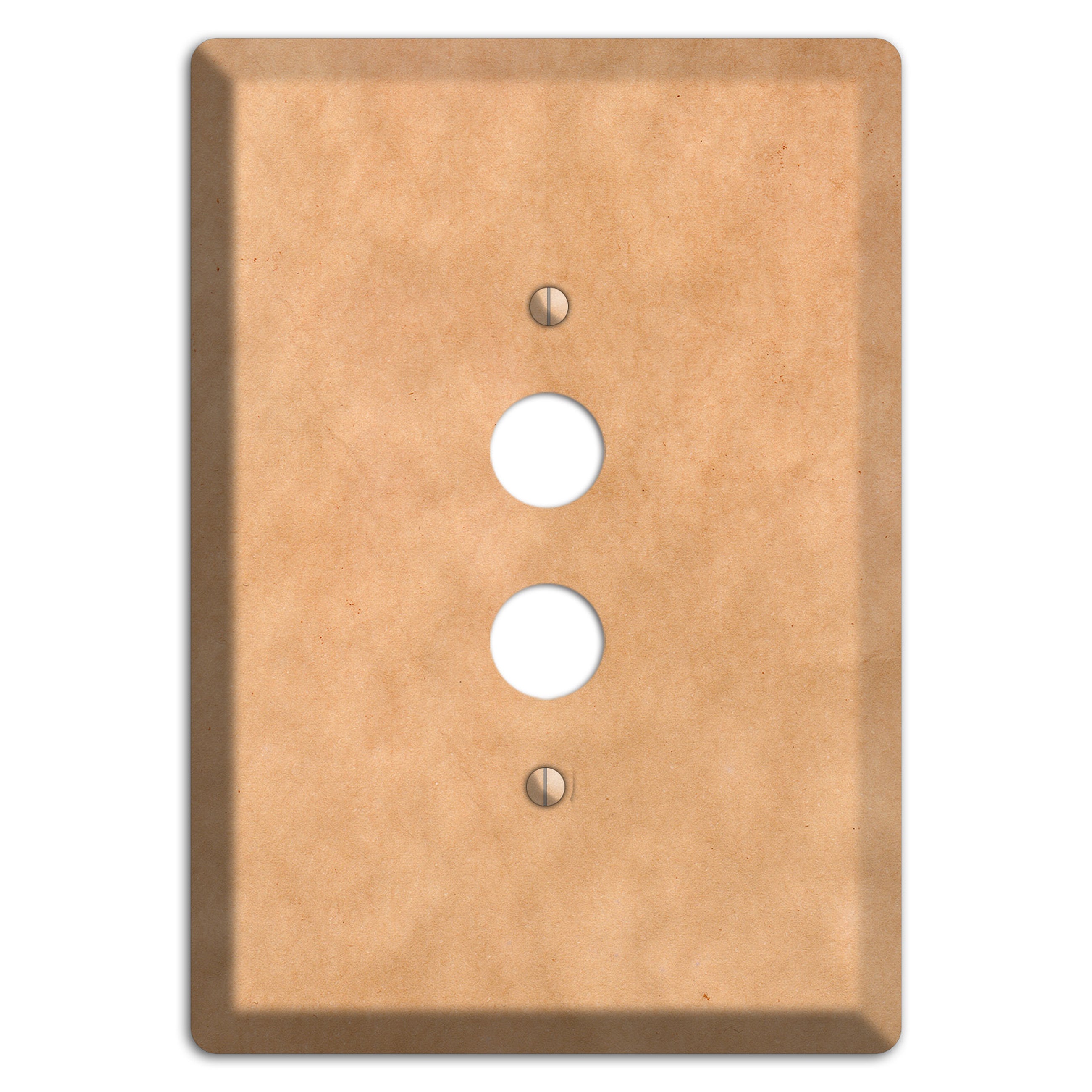 Aged Paper 10 1 Pushbutton Wallplate