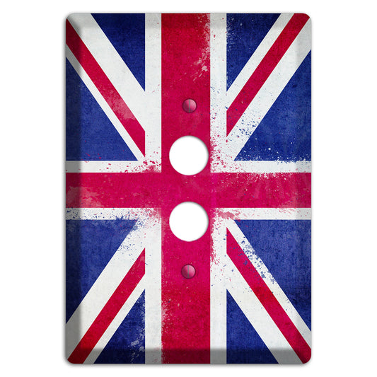 United Kingdom Cover Plates 1 Pushbutton Wallplate
