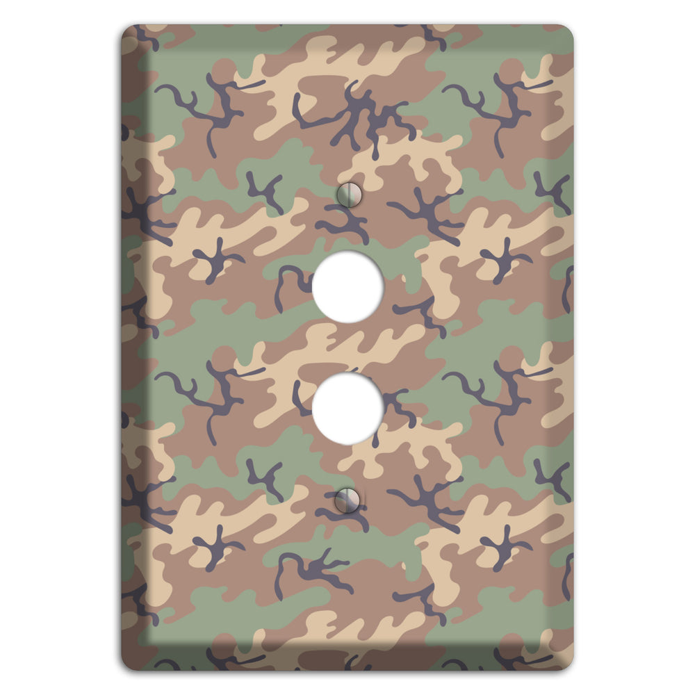 Jungle 1968 Camo 1 Pushbutton Wallplate