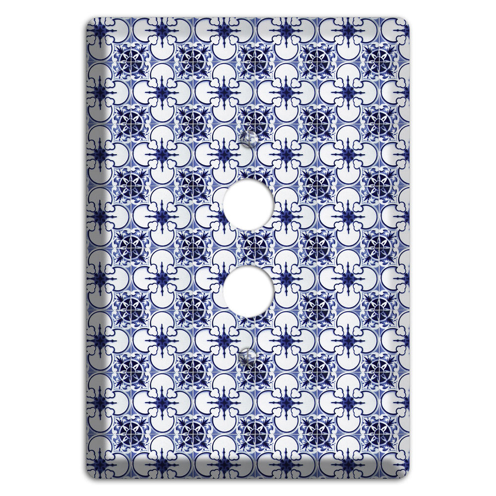 Tavira Tiles 9 1 Pushbutton Wallplate