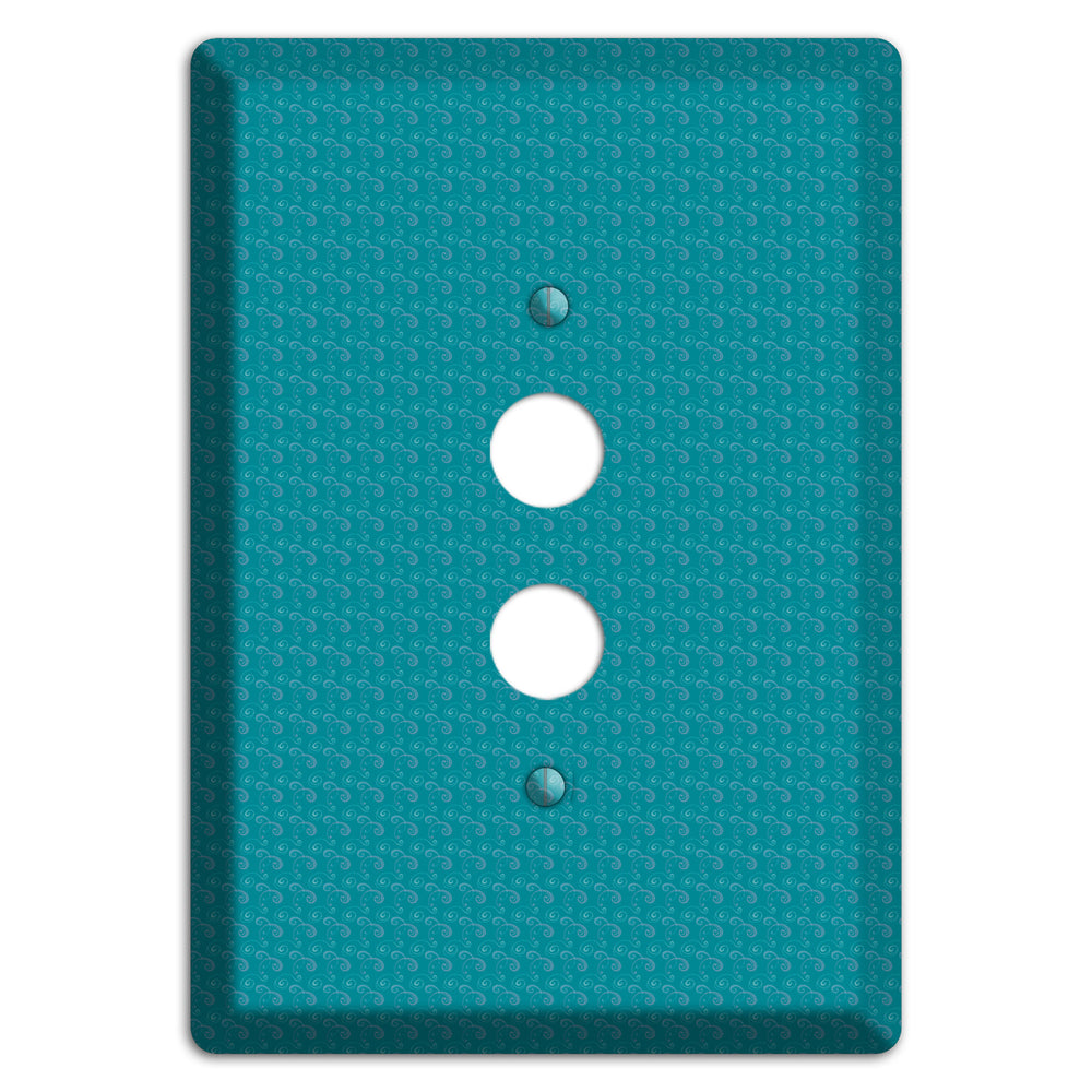 Jade Swirls 1 Pushbutton Wallplate