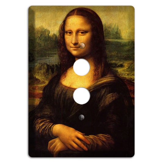 Da Vinci - Mona Lisa 2 1 Pushbutton Wallplate