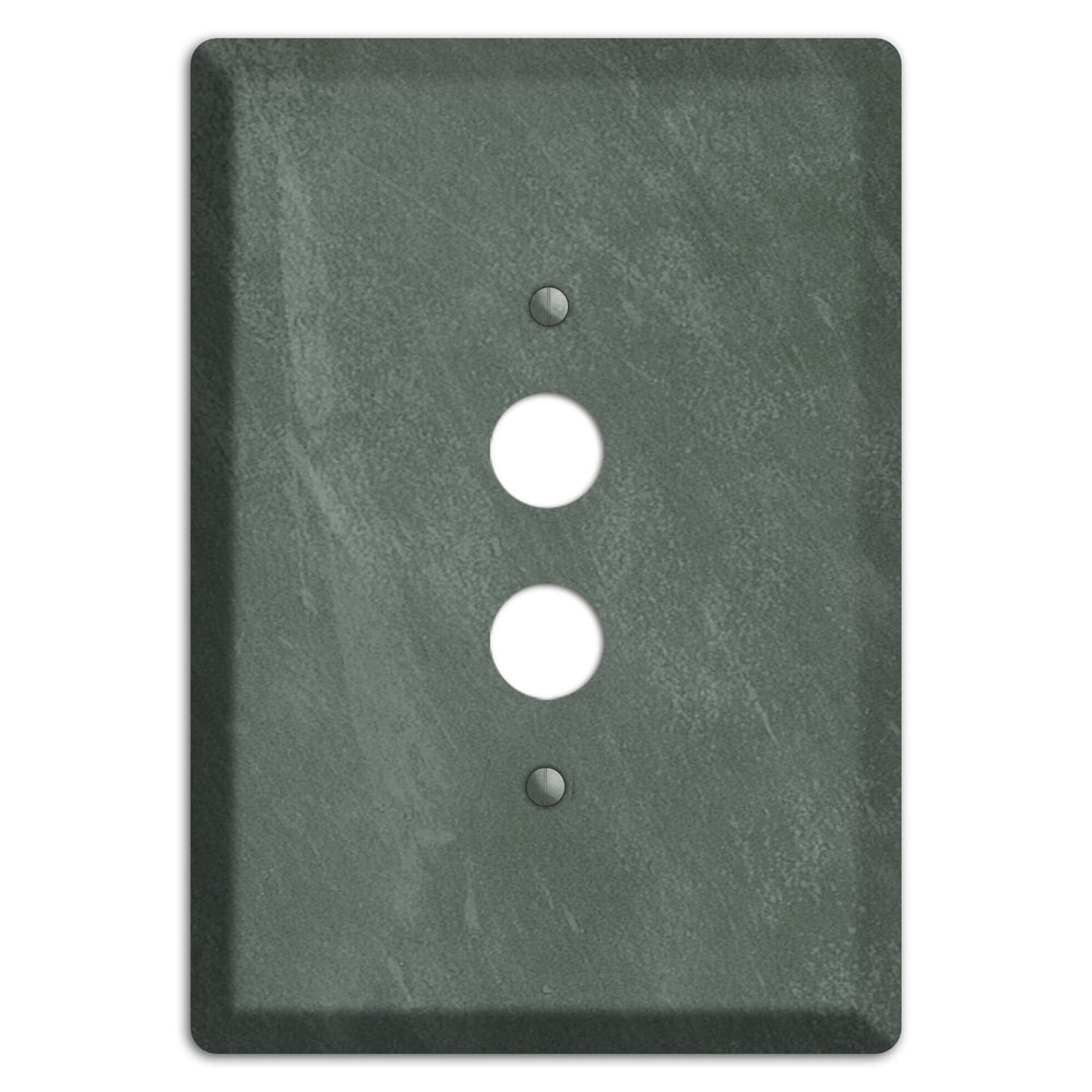 Chalk Dark Green 1 Pushbutton Wallplate