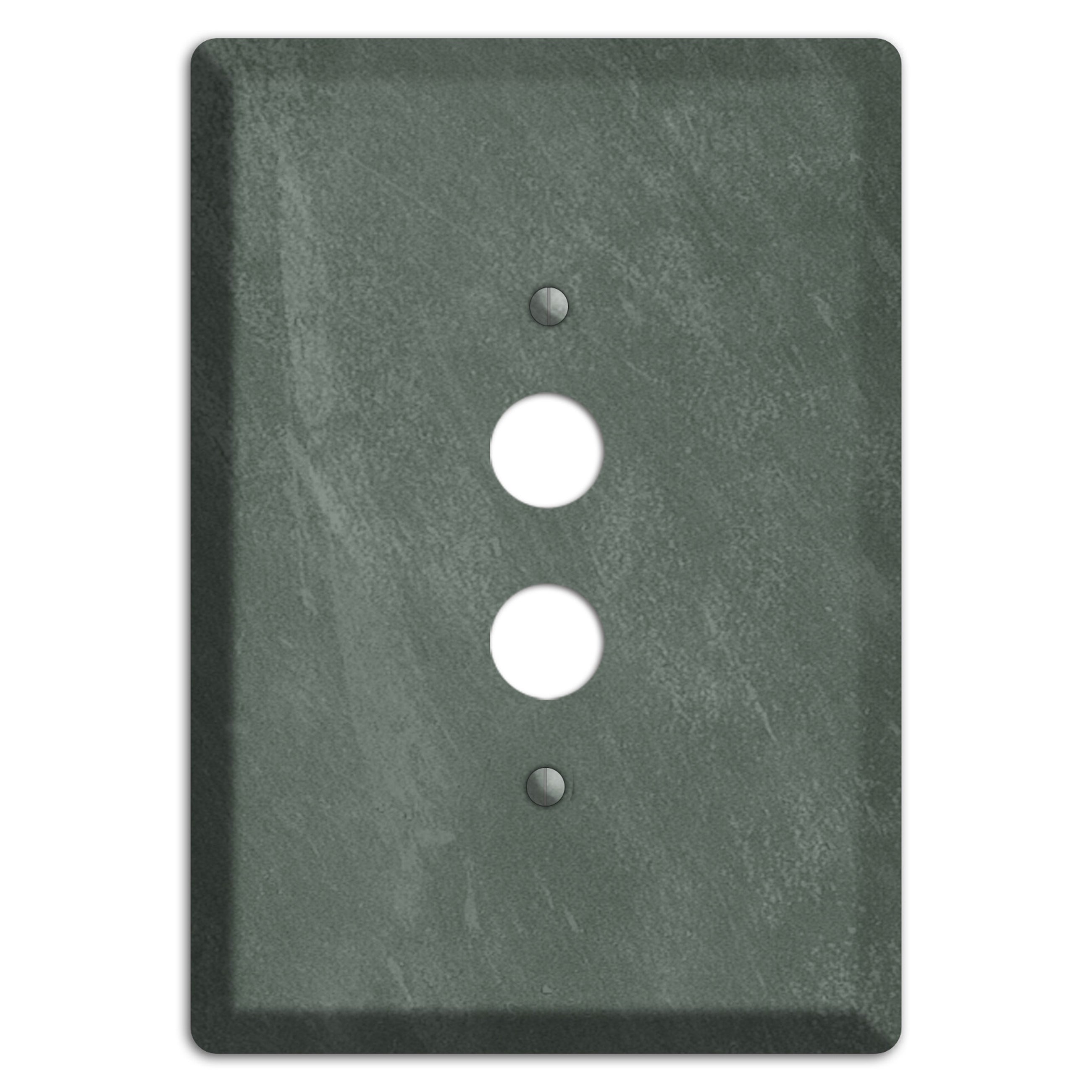 Chalk Dark Green 1 Pushbutton Wallplate