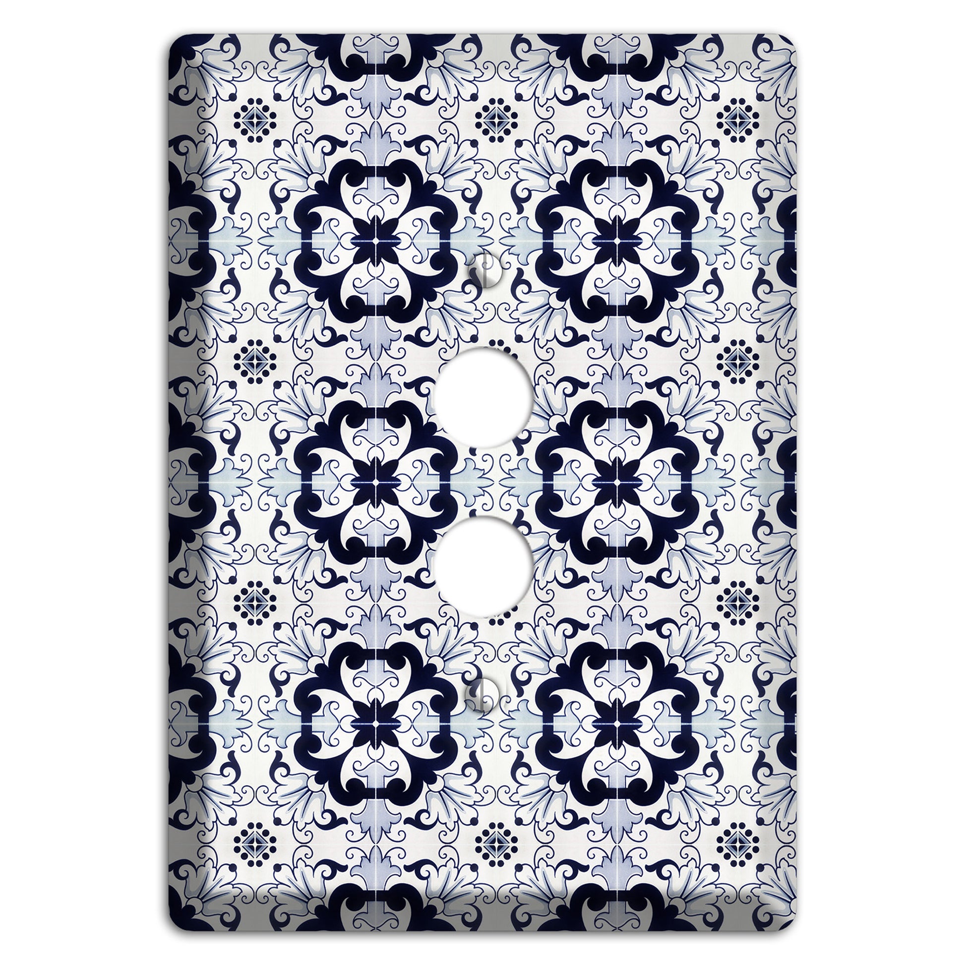 Tavira Tiles 7 1 Pushbutton Wallplate