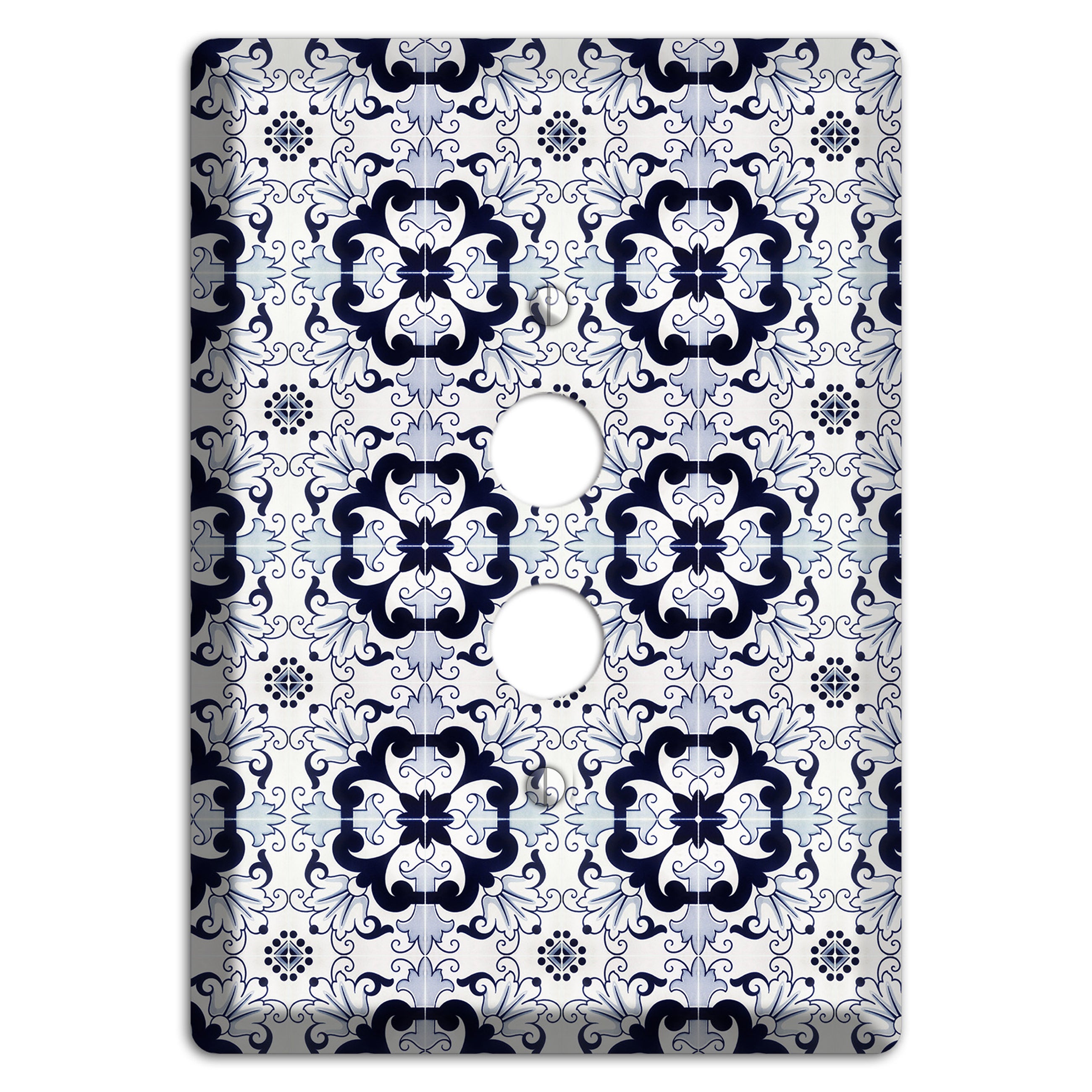 Tavira Tiles 7 1 Pushbutton Wallplate