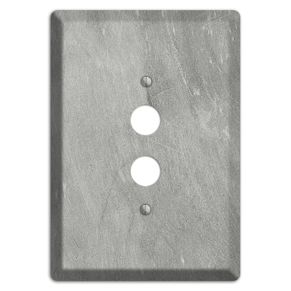 Chalk Grey 1 Pushbutton Wallplate