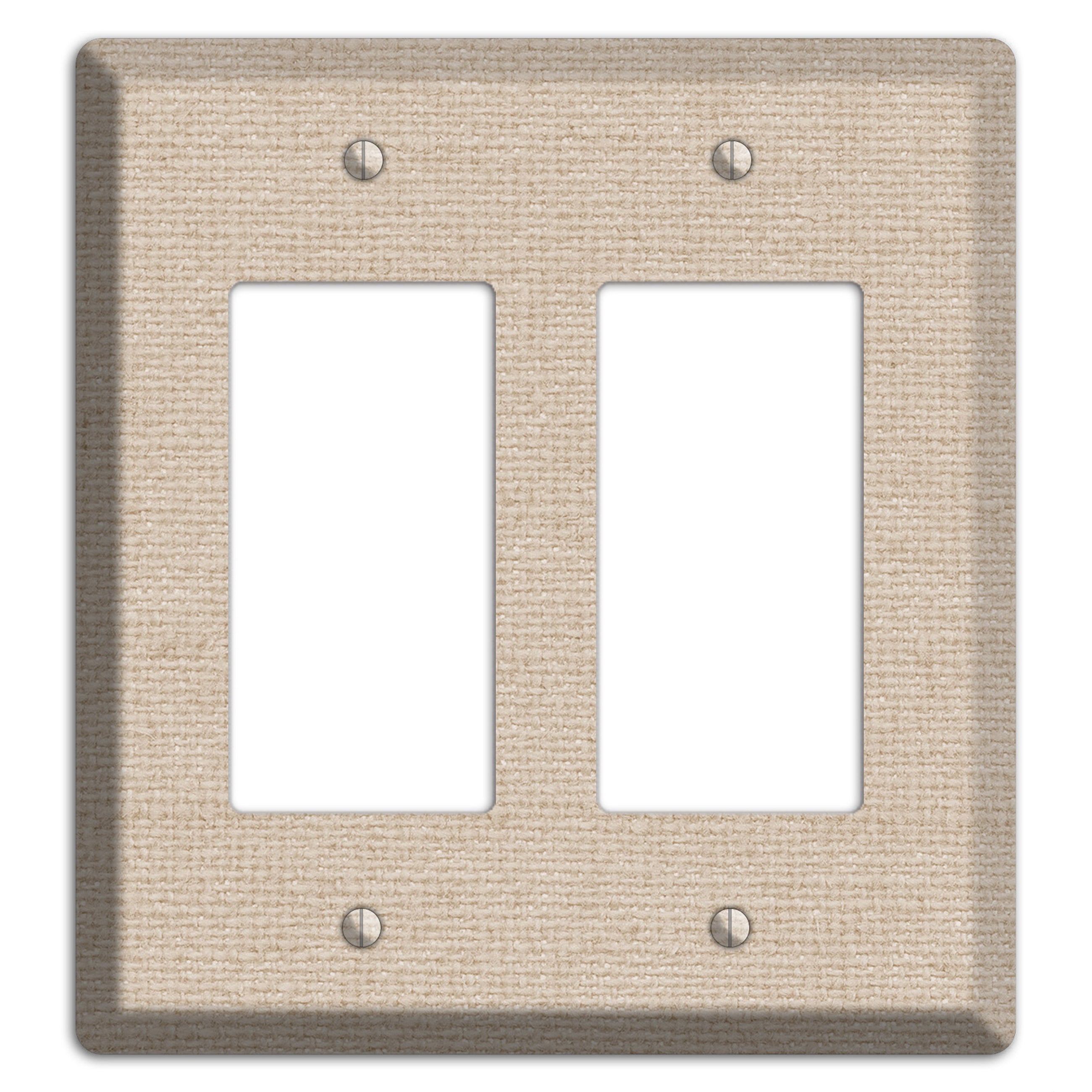 Vanilla Neutral Texture 2 Rocker Wallplate