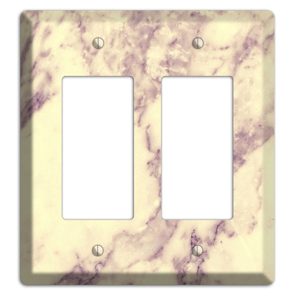 Champagne Marble 2 Rocker Wallplate