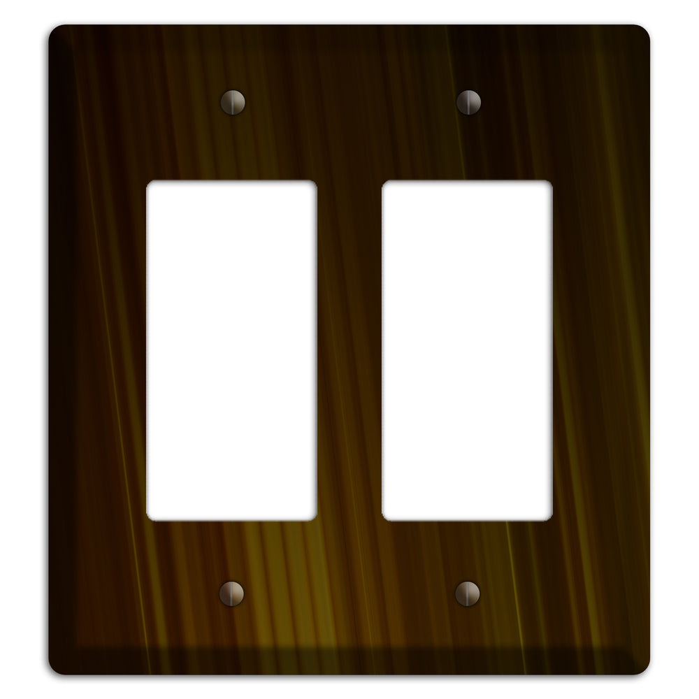 Brown Ray of Light 2 Rocker Wallplate