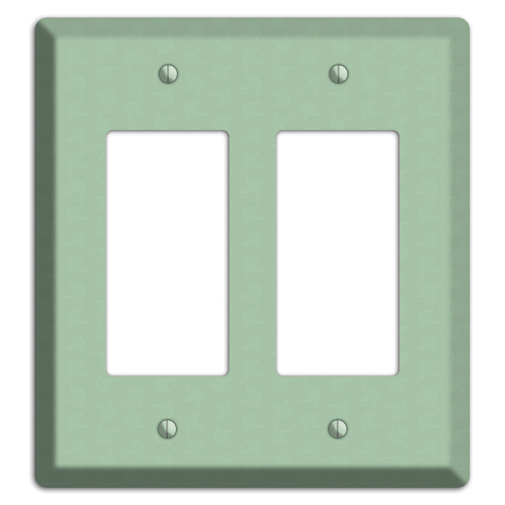 Sage Tiny Cartouche 2 Rocker Wallplate