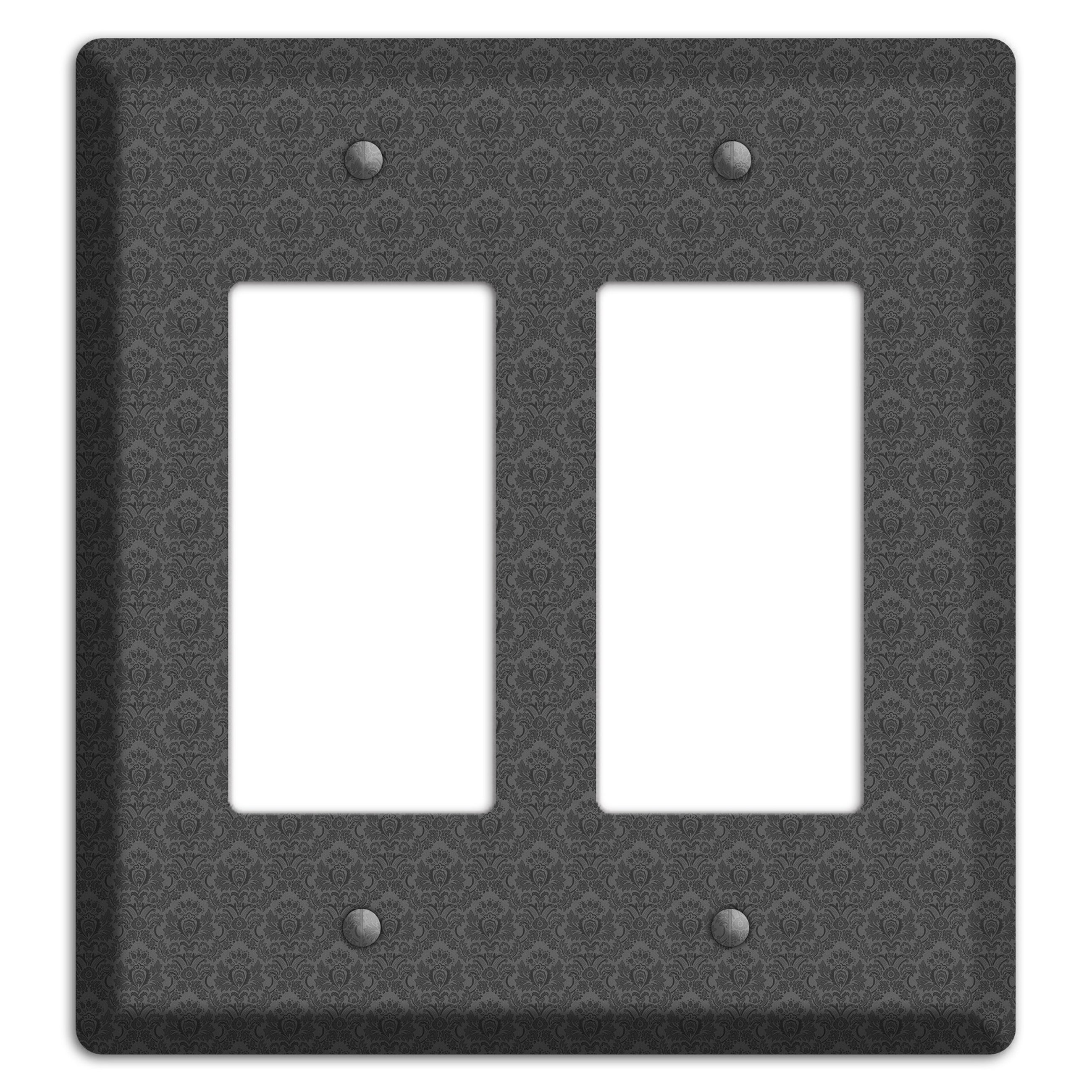 Dark Grey Cartouche 2 Rocker Wallplate