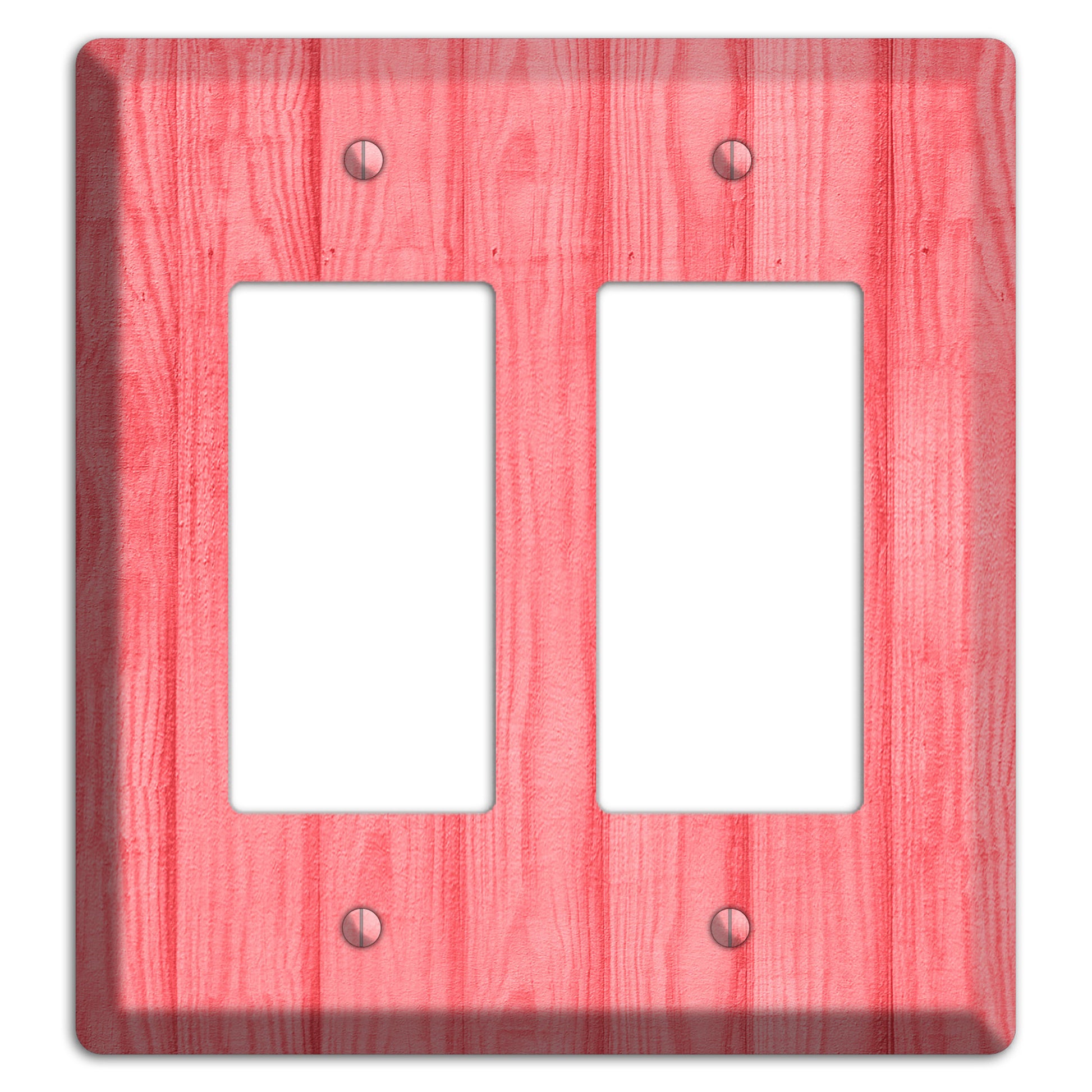 Geraldine Soft Coral 2 Rocker Wallplate