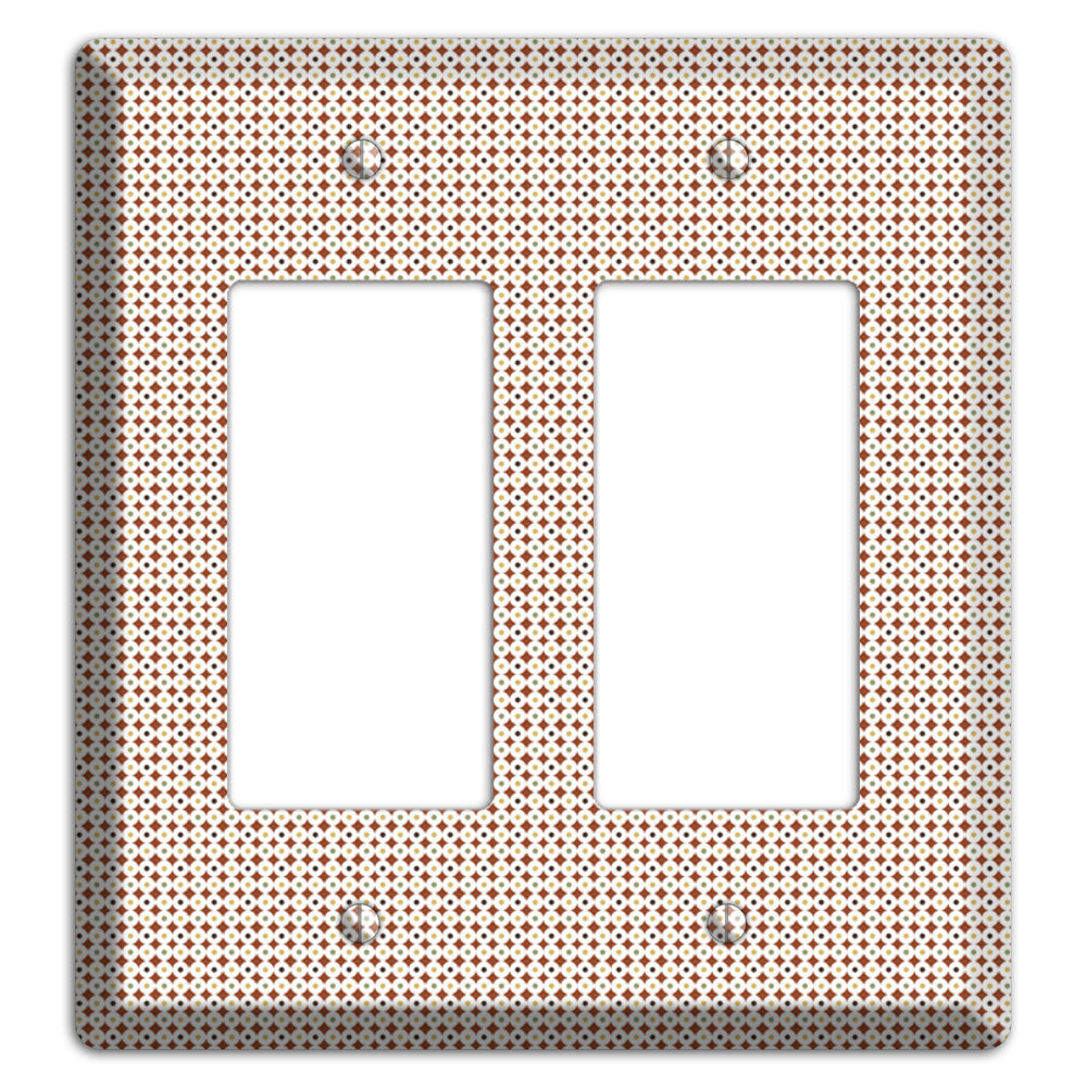 Beige Weave 2 Rocker Wallplate
