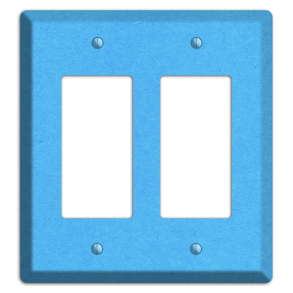 Maya Blue Kraft 2 Rocker Wallplate