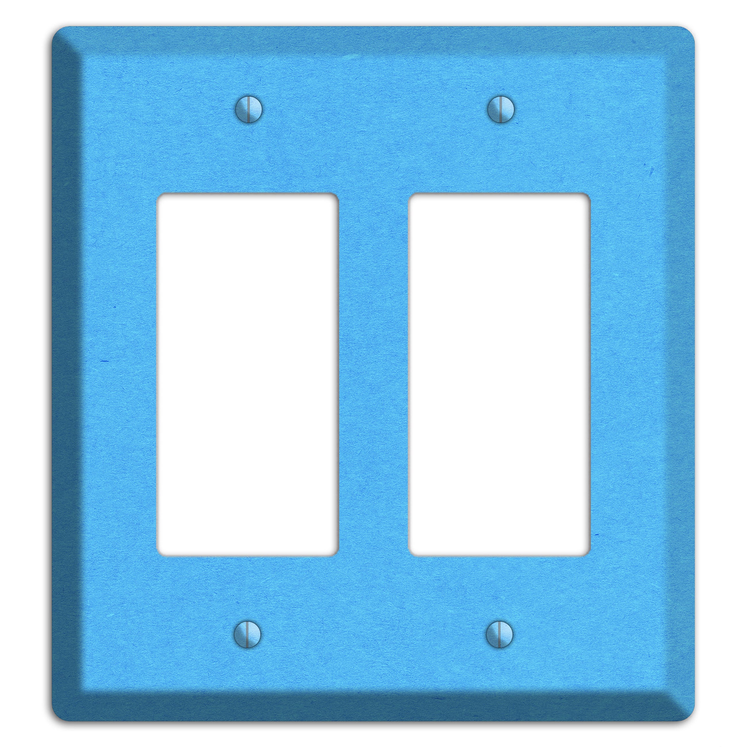 Maya Blue Kraft 2 Rocker Wallplate