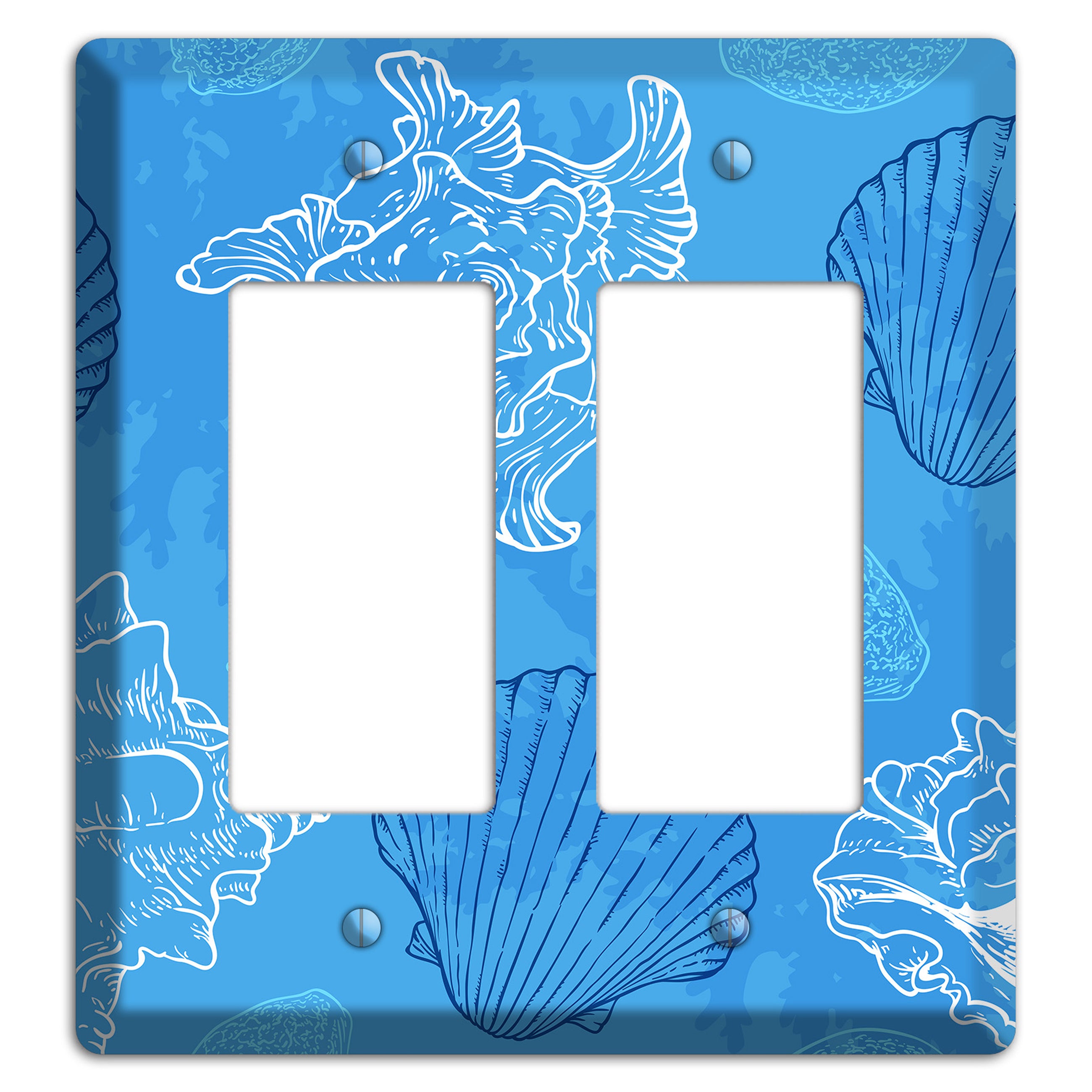 Shells 3 2 Rocker Wallplate