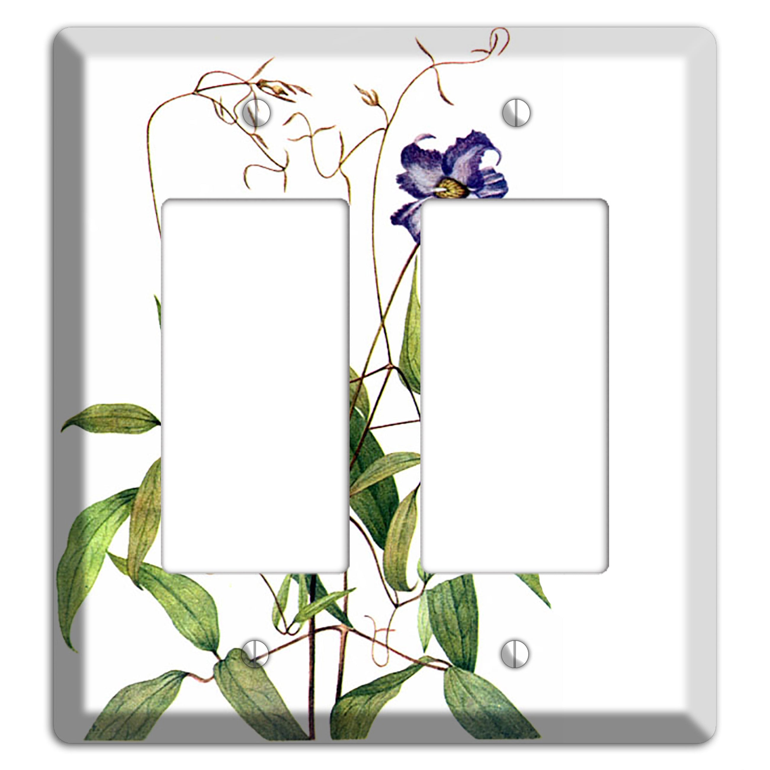 Clematis Crispa 2 Rocker Wallplate