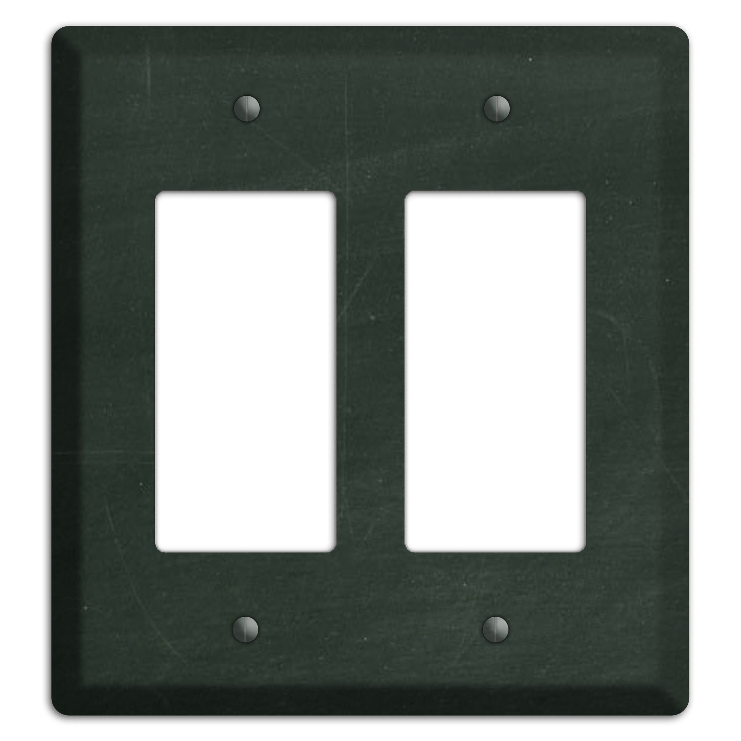 Chalk Black 2 Rocker Wallplate