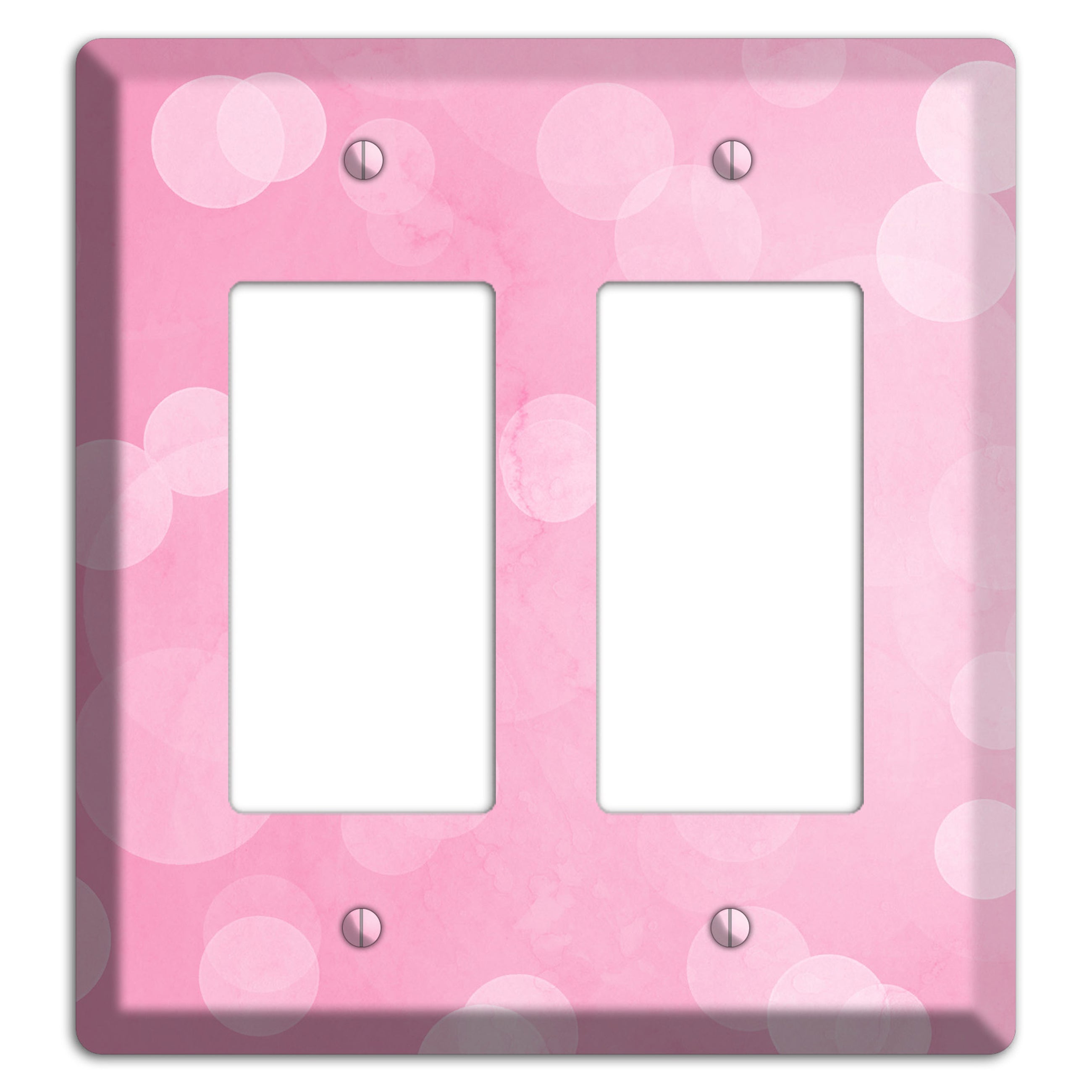 purple Pizzaz Pink Texture 2 Rocker Wallplate