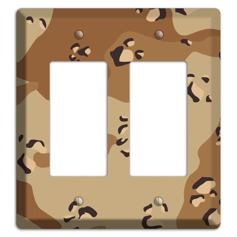 Desert Camo 2 Rocker Wallplate
