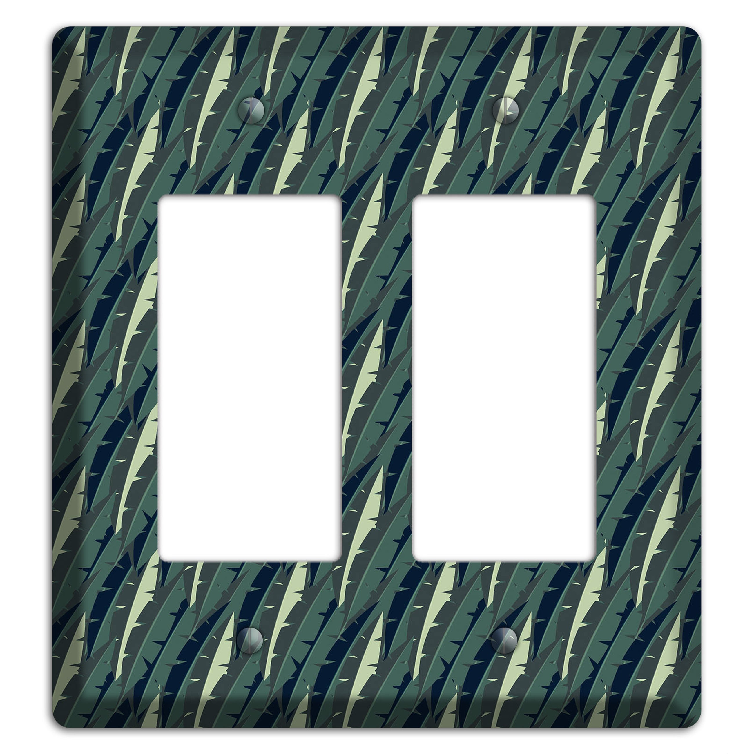 Leaves Style M 2 Rocker Wallplate