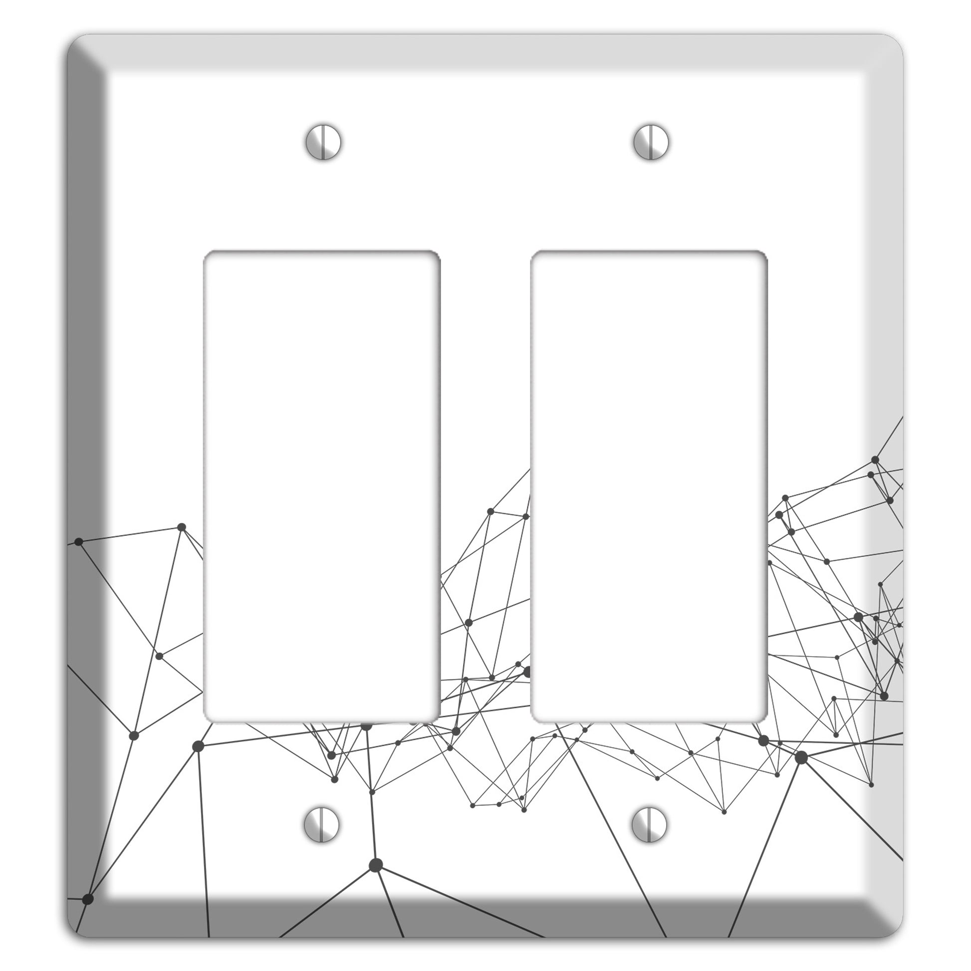 Linear B 2 Rocker Wallplate