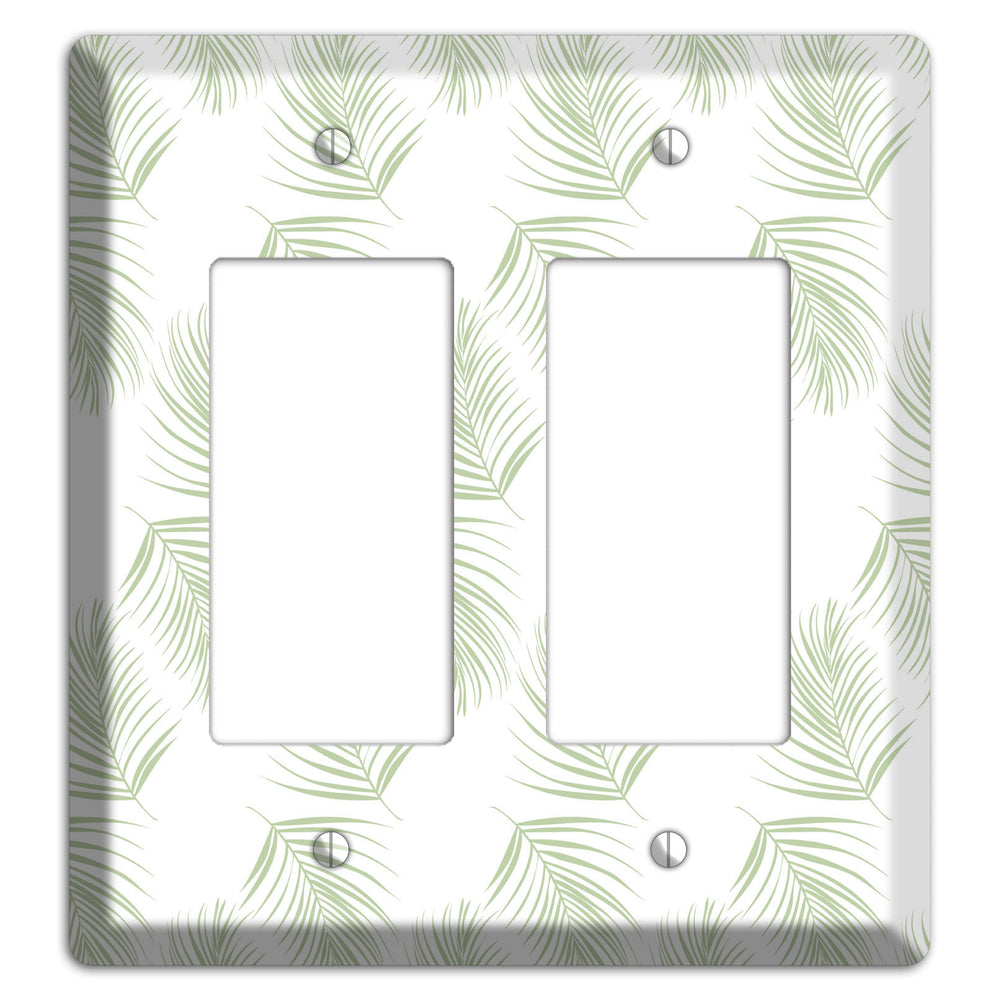 Leaves Style GG 2 Rocker Wallplate