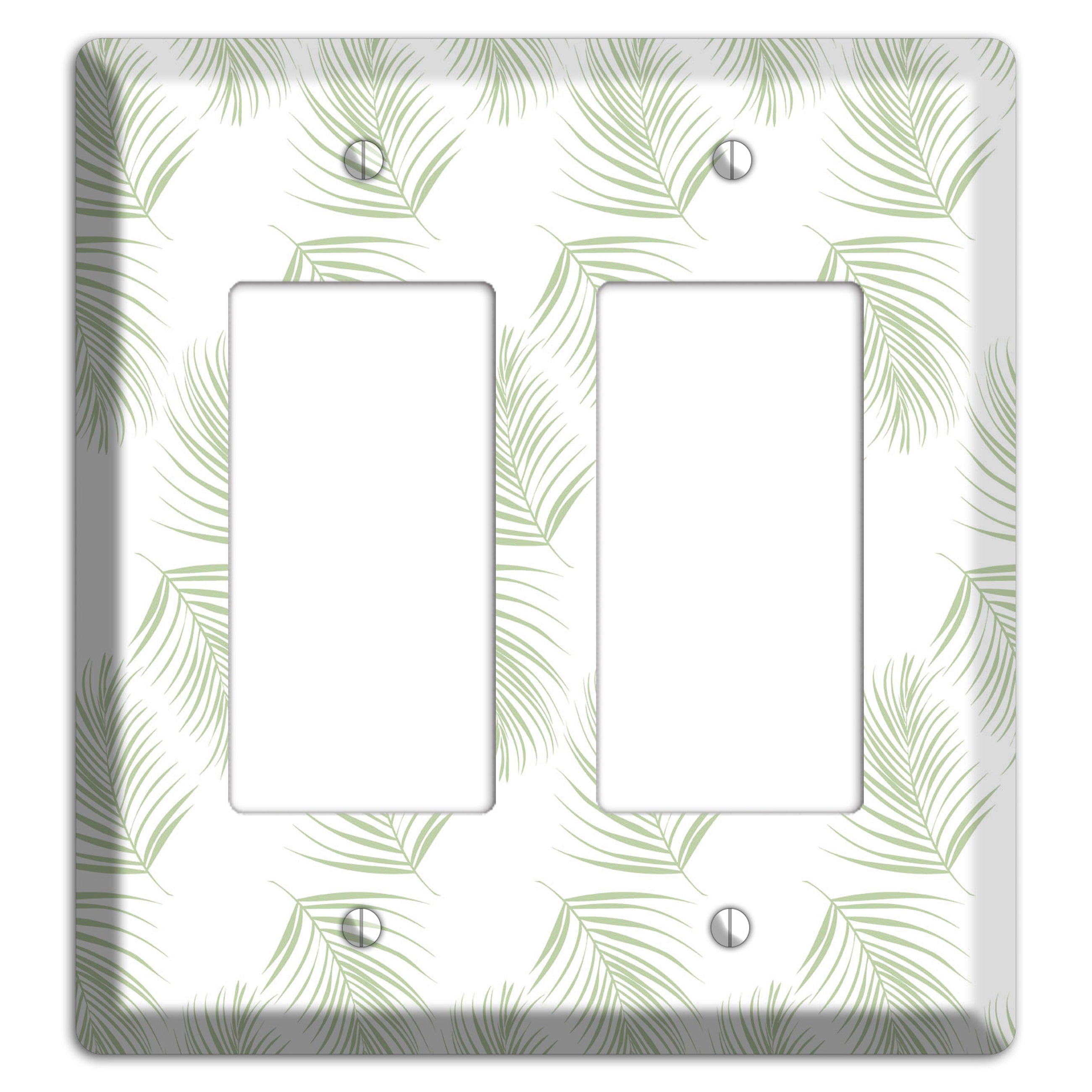 Leaves Style GG 2 Rocker Wallplate