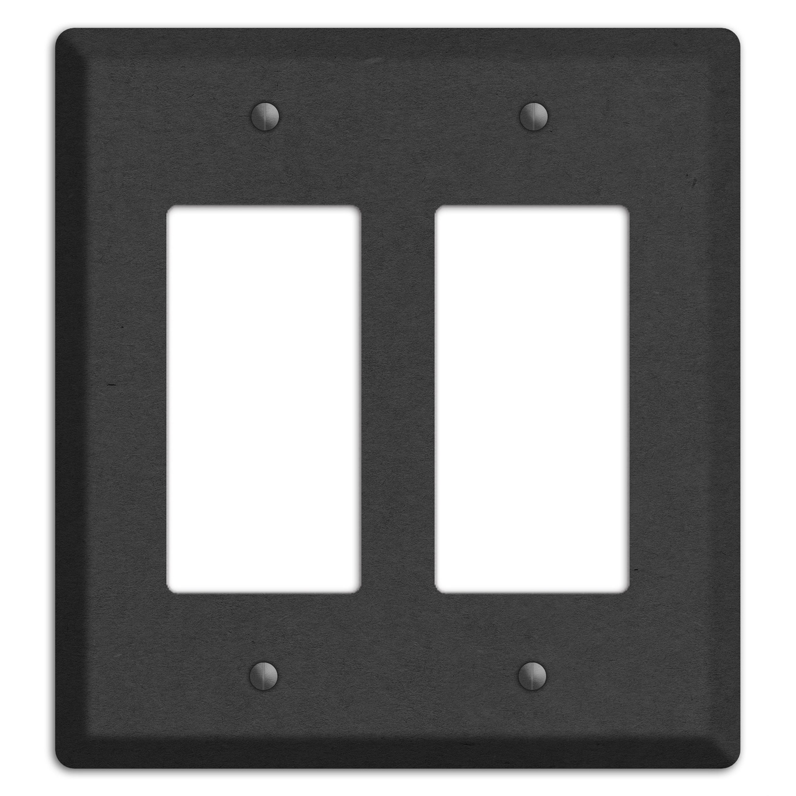 Charcoal Kraft 2 Rocker Wallplate