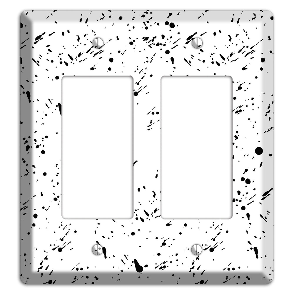 Ink Splash 10 2 Rocker Wallplate