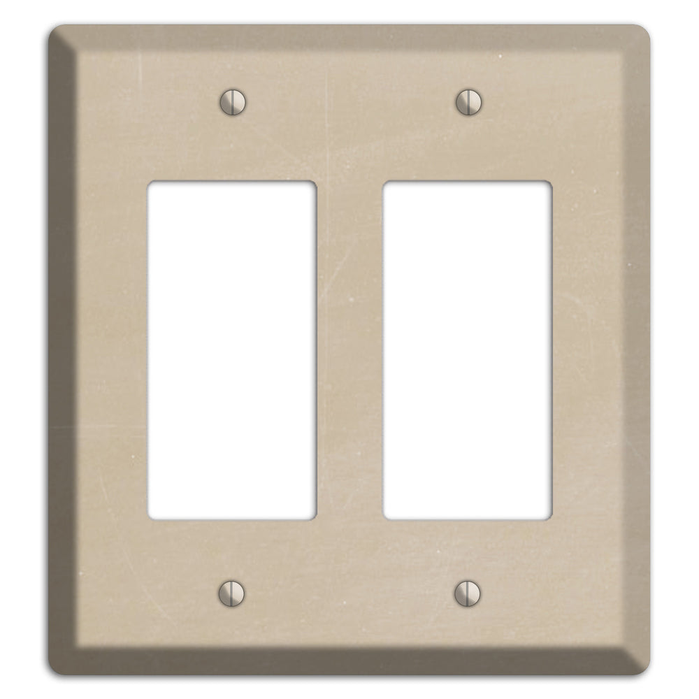 Chalk Tan 2 Rocker Wallplate