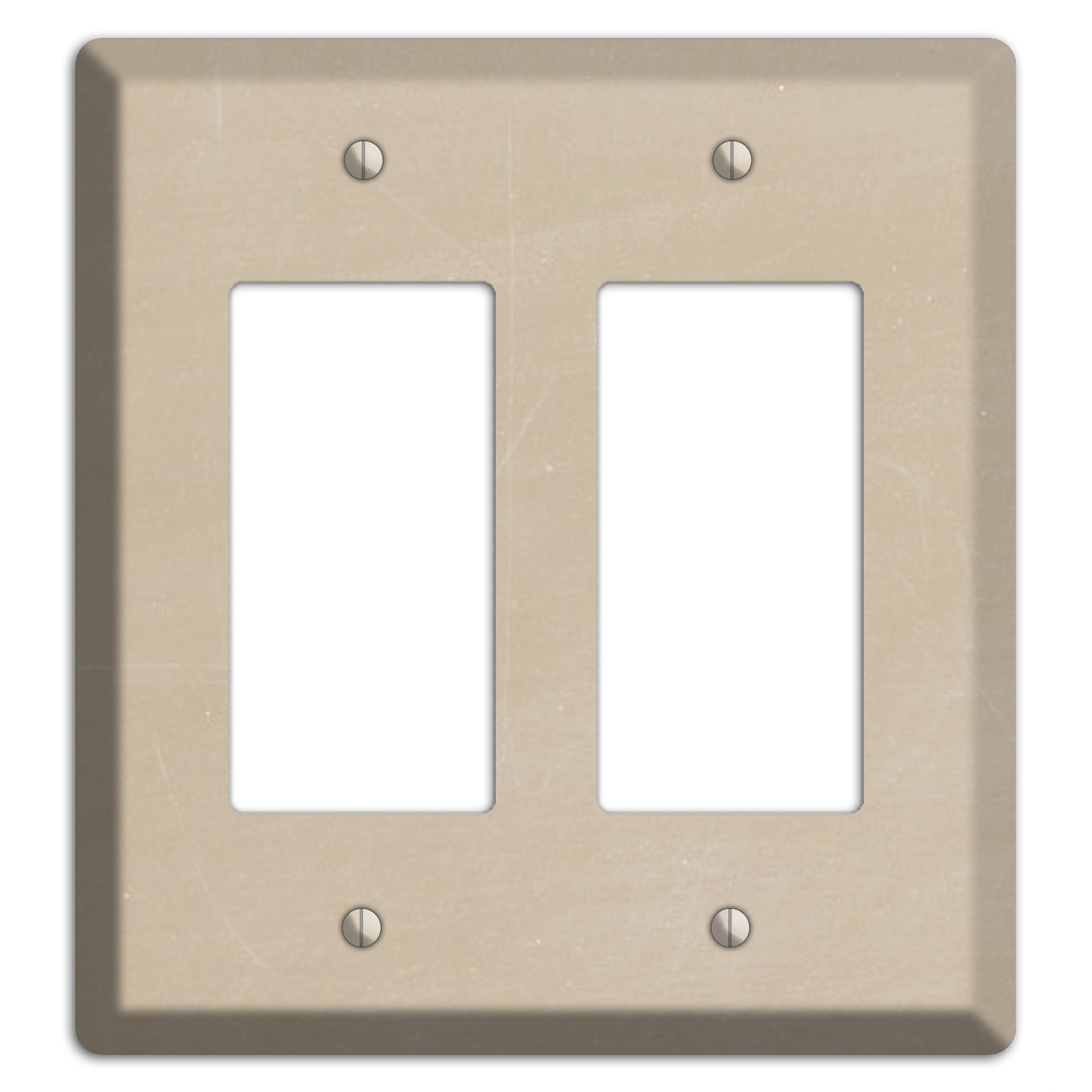 Chalk Tan 2 Rocker Wallplate