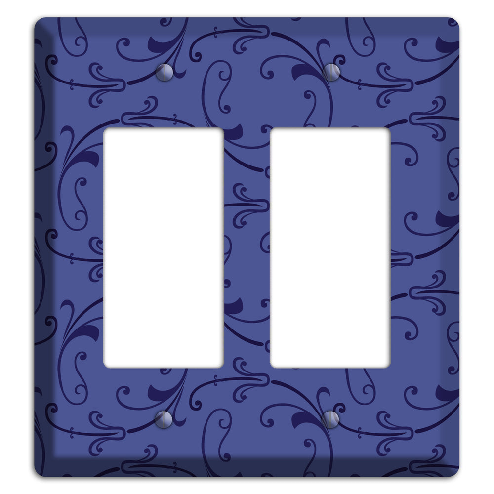 Green and Brown Argyle 2 Rocker Wallplate