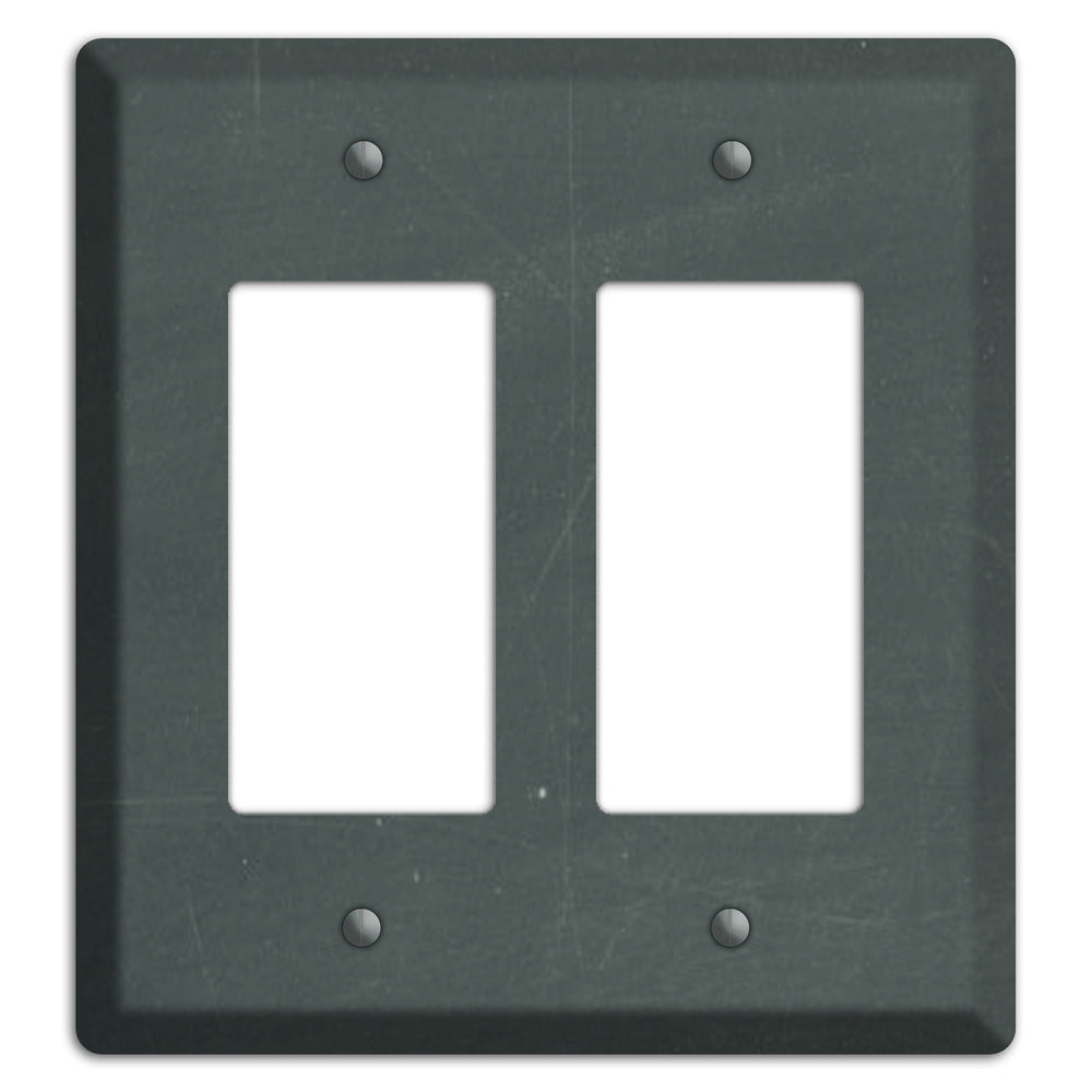 Chalk Dark Grey 2 Rocker Wallplate
