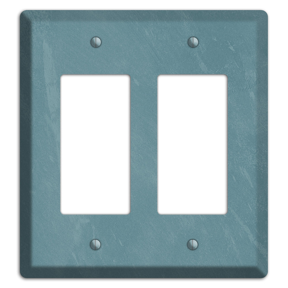 Chalk Teal 2 Rocker Wallplate