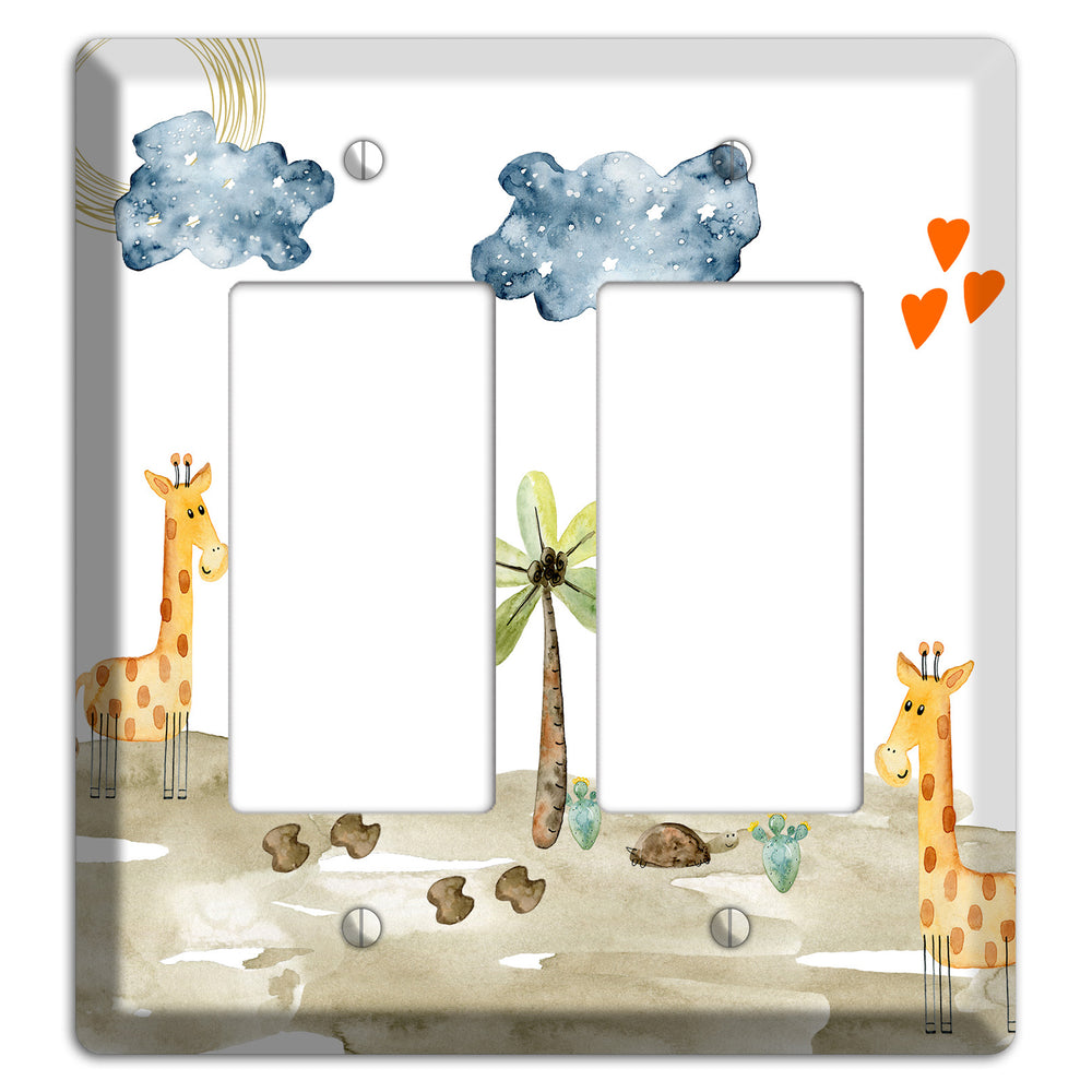 Giraffe 2 Rocker Wallplate