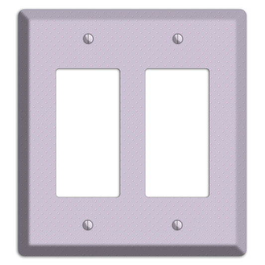 Lavende with Tiny Dots 2 Rocker Wallplate