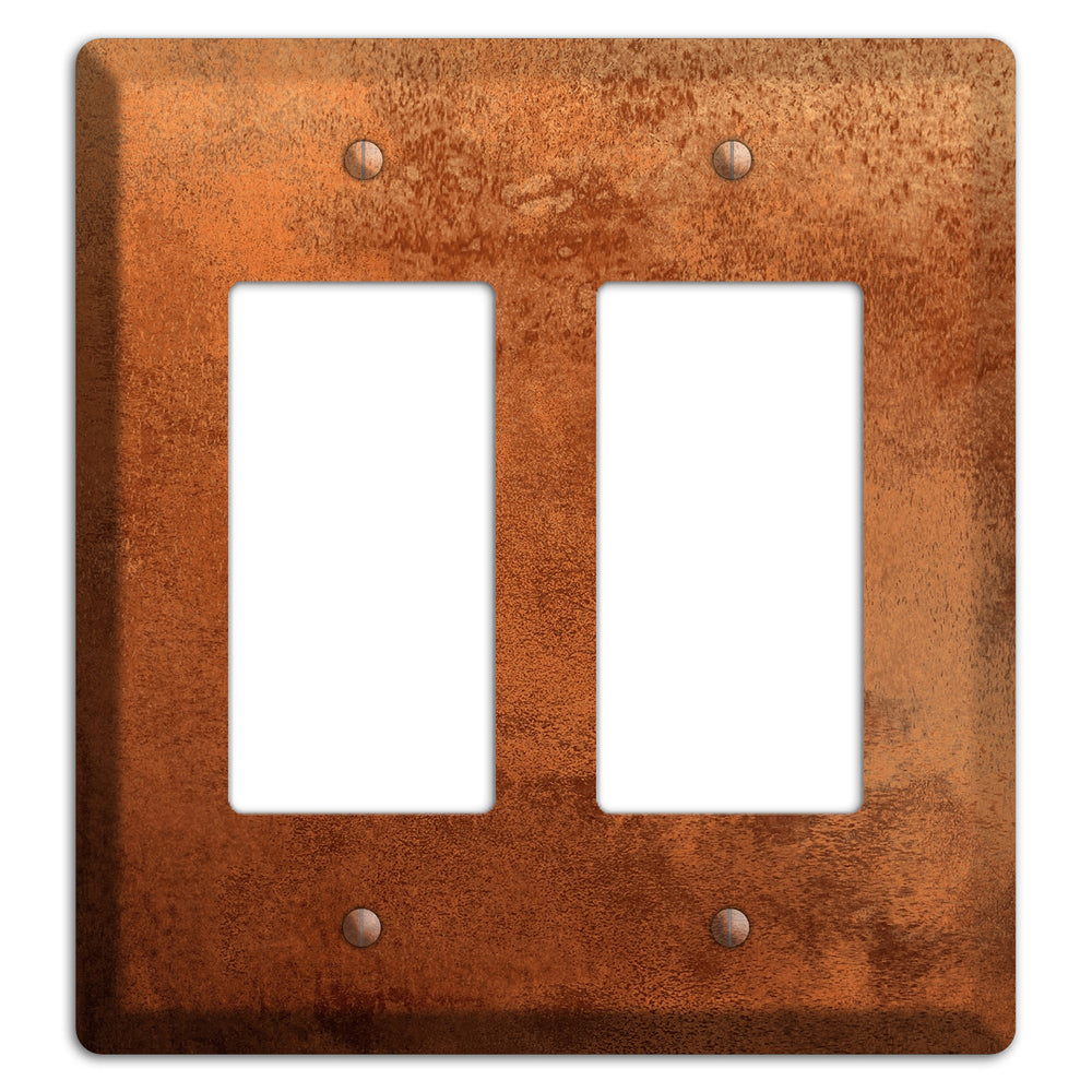 Antique Copper 2 Rocker Wallplate