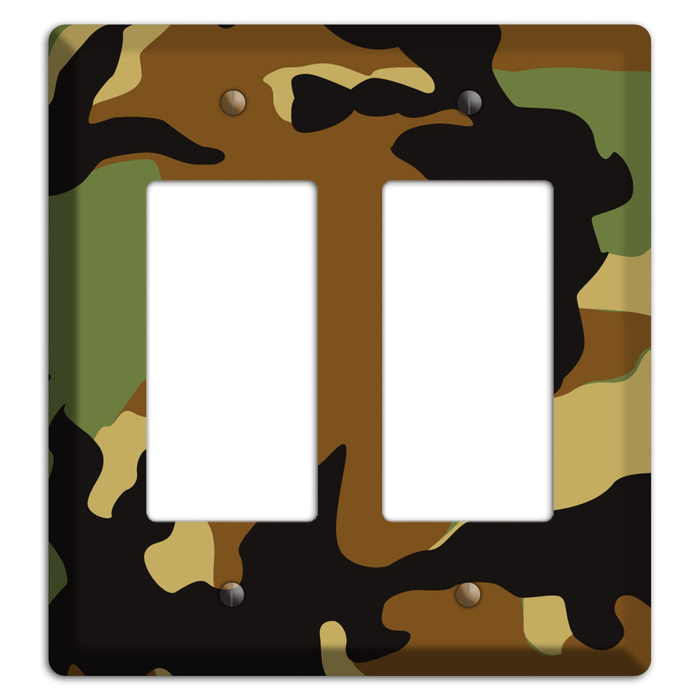 Camoflauge 2 Rocker Wallplate