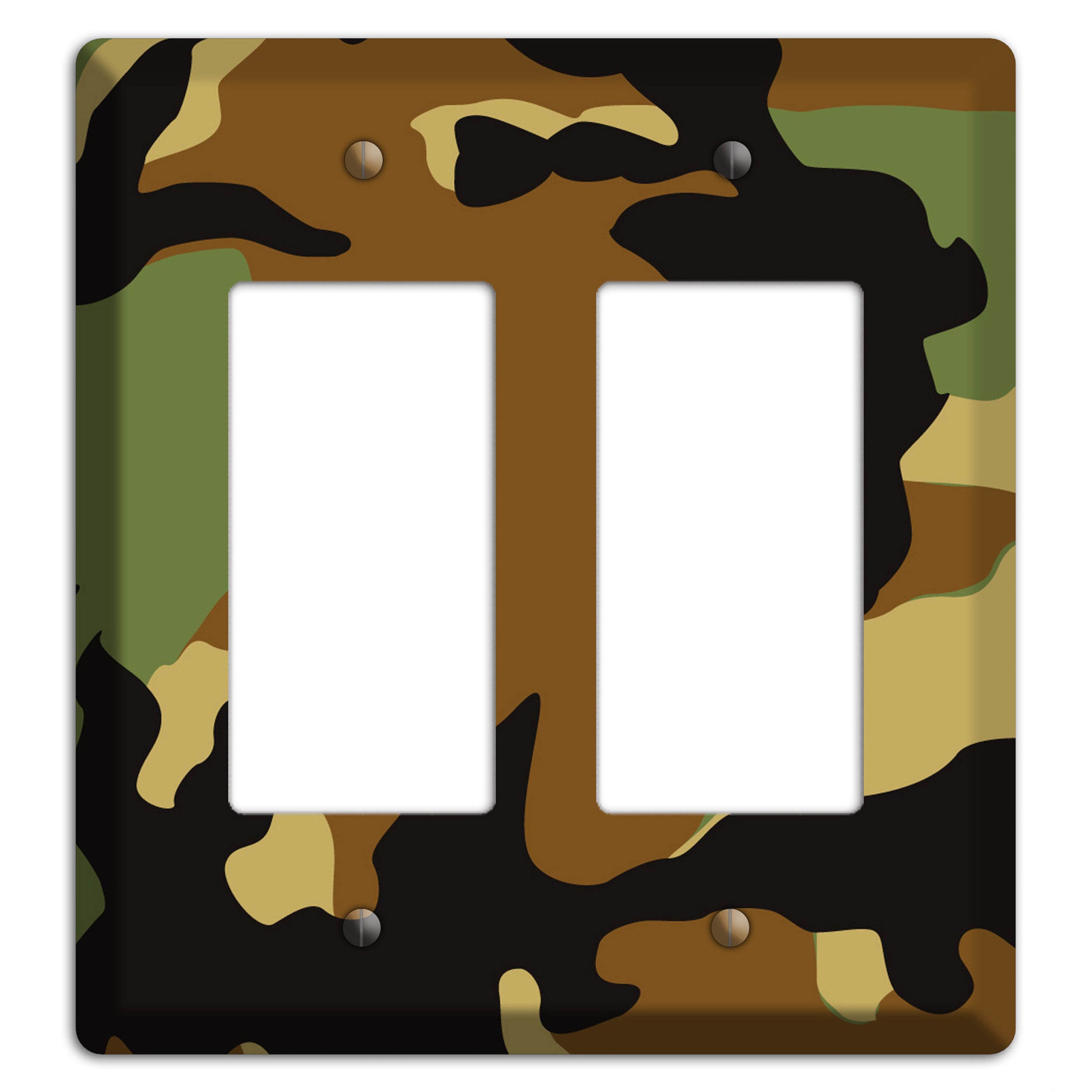 Camoflauge 2 Rocker Wallplate