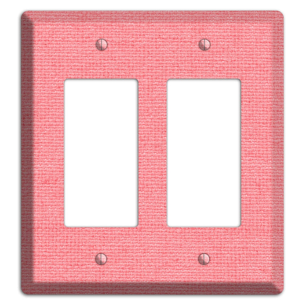 Sweet Pink Soft Coral 2 Rocker Wallplate