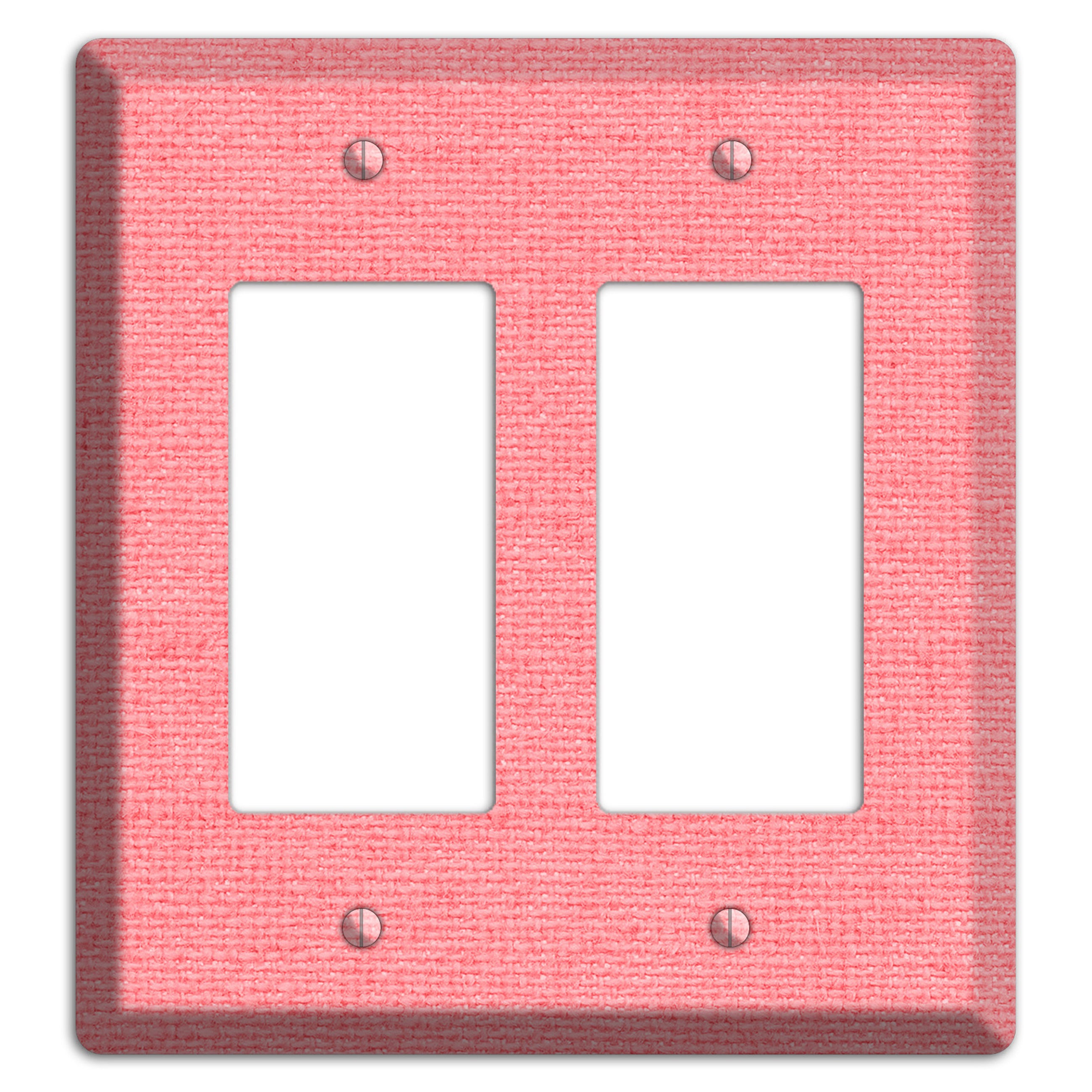 Sweet Pink Soft Coral 2 Rocker Wallplate