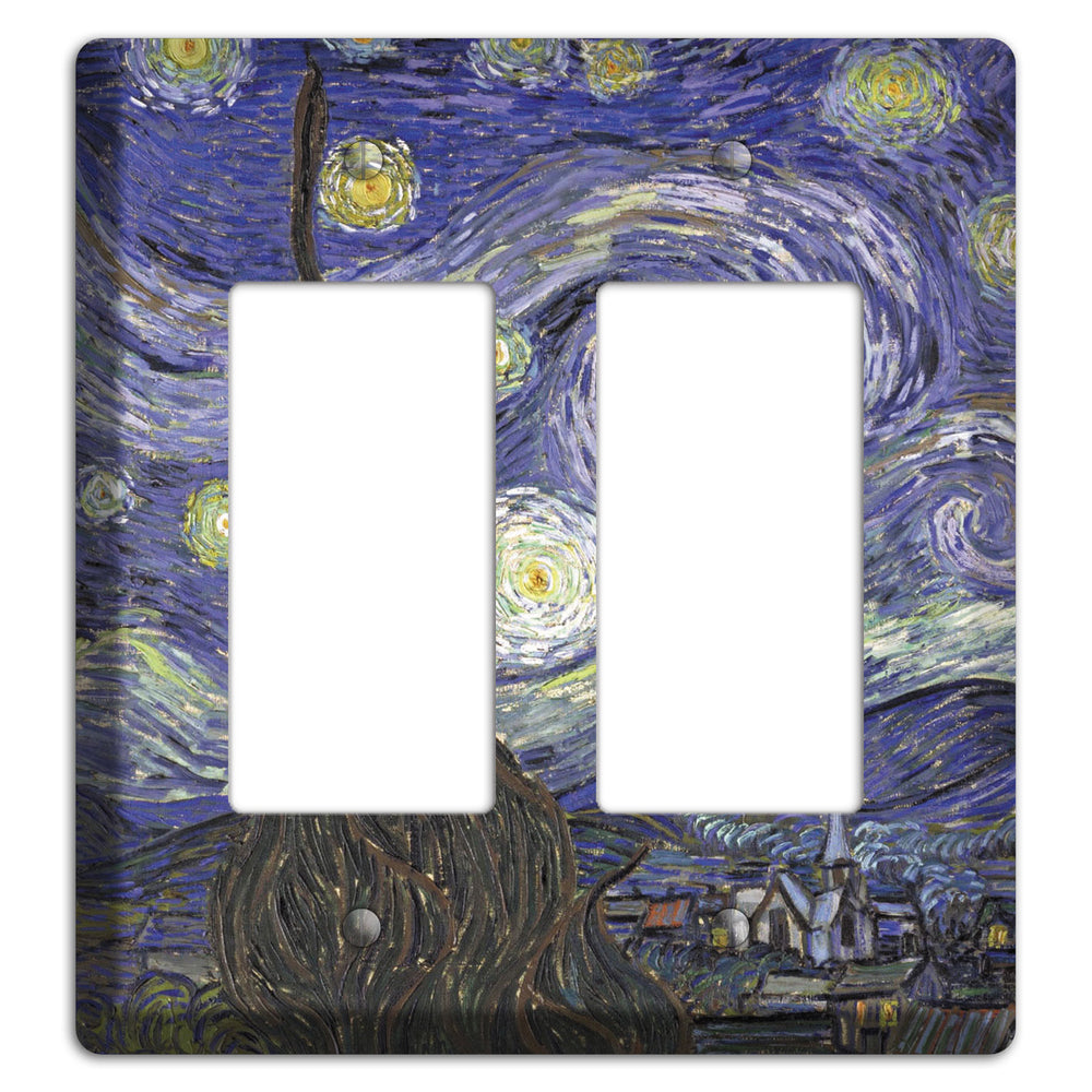 Vincent Van Gogh 4 2 Rocker Wallplate