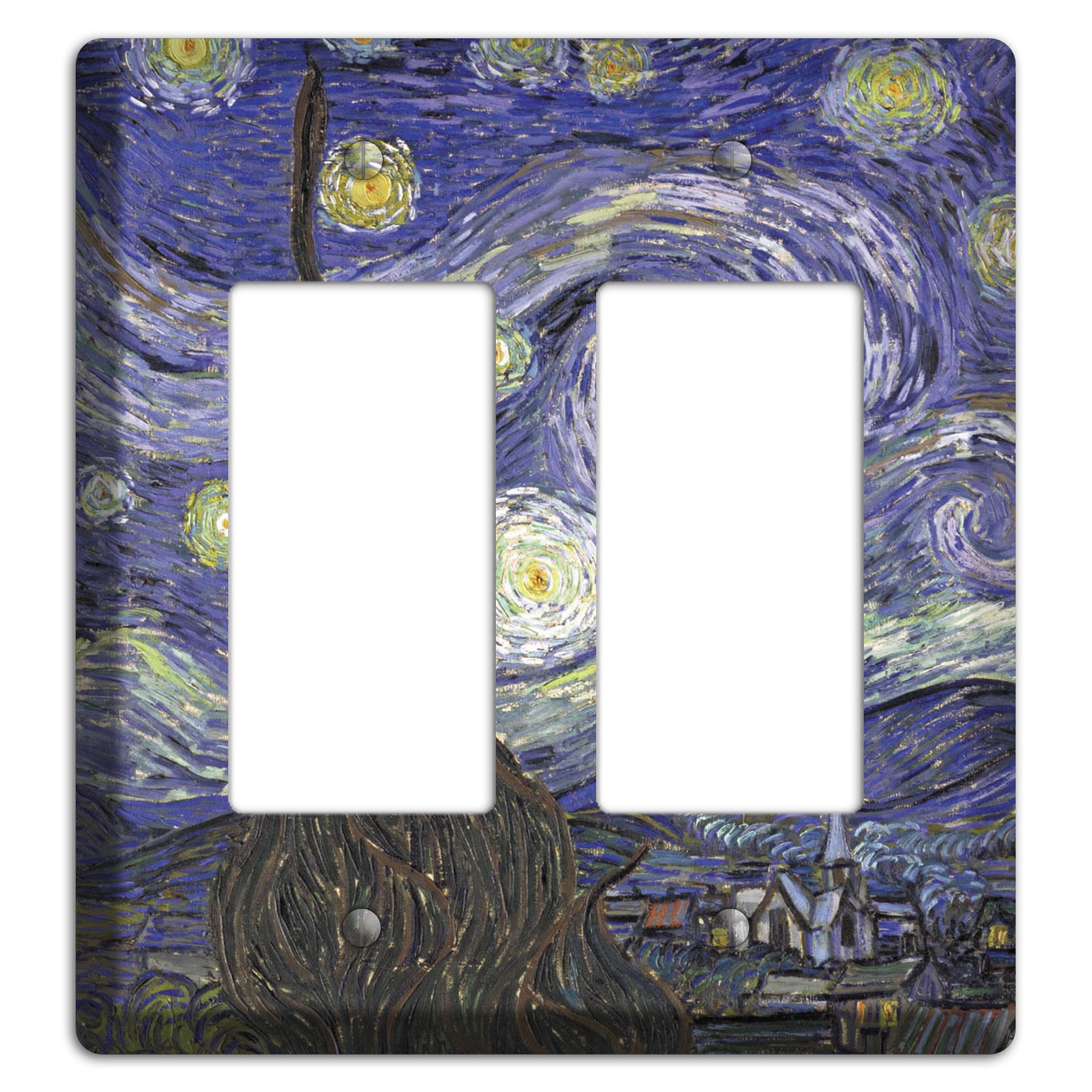 Vincent Van Gogh 4 2 Rocker Wallplate